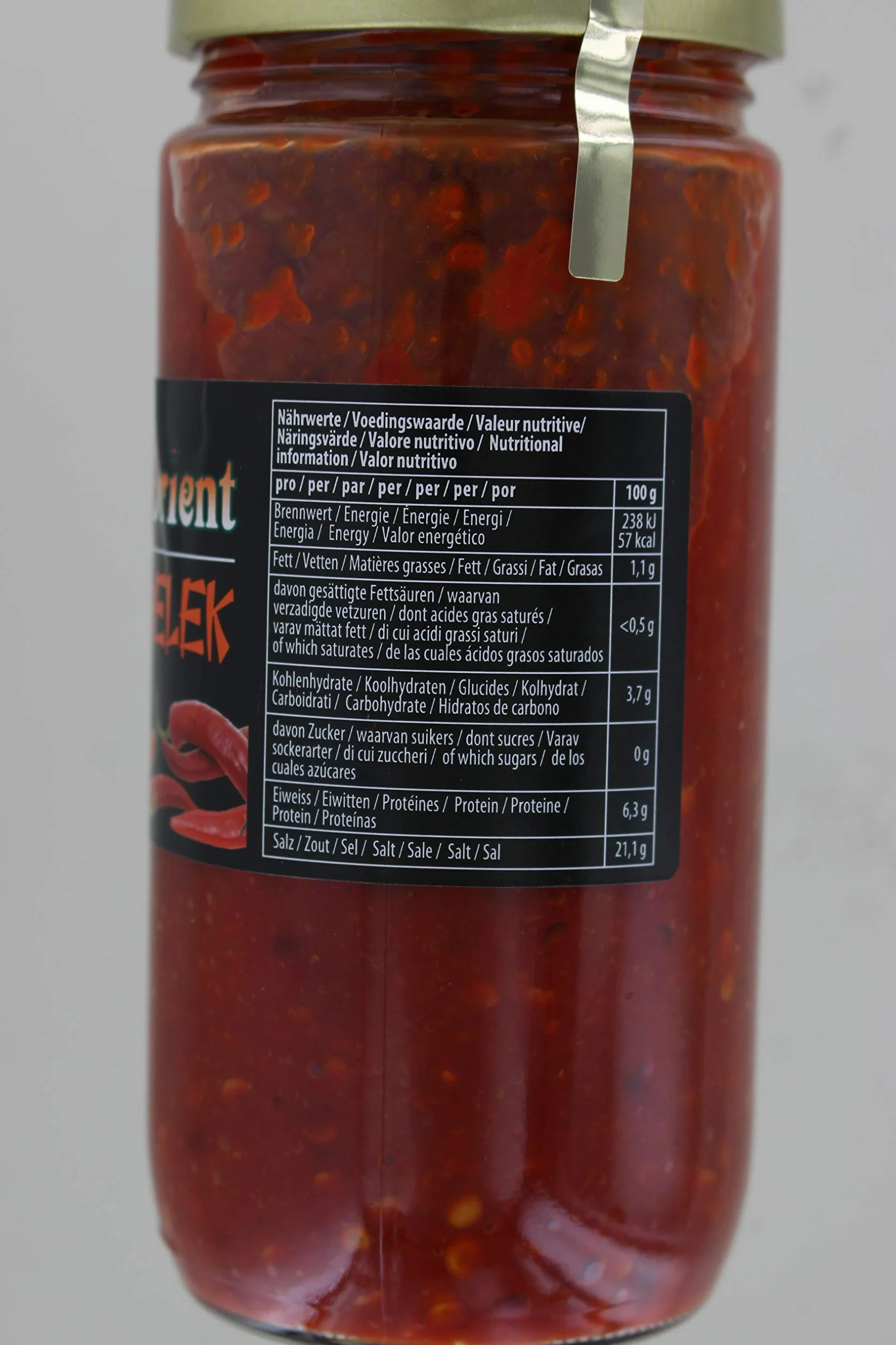 ROYAL ORIENT - Pâte de Chili Sambal Oelek - (1 X 400 GR)