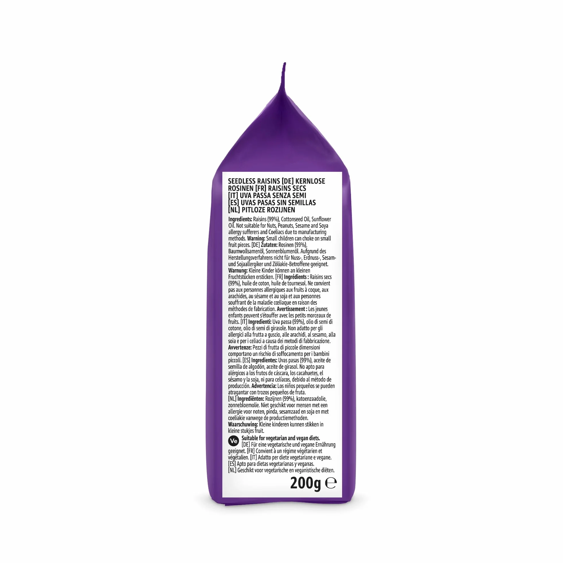 by Amazon RAISINS SECS, 200 g