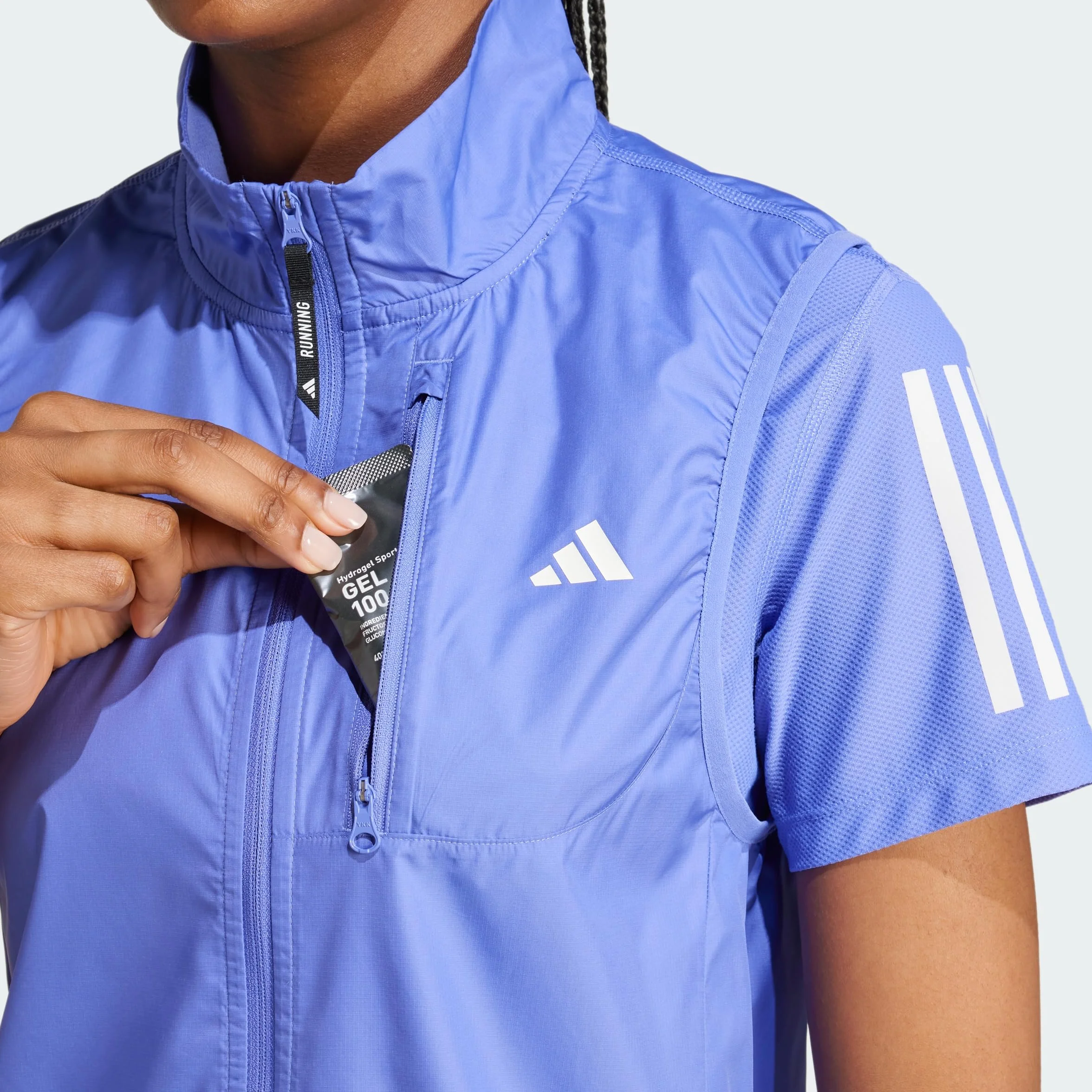adidas Own The Run B Gilets de course Femmes black