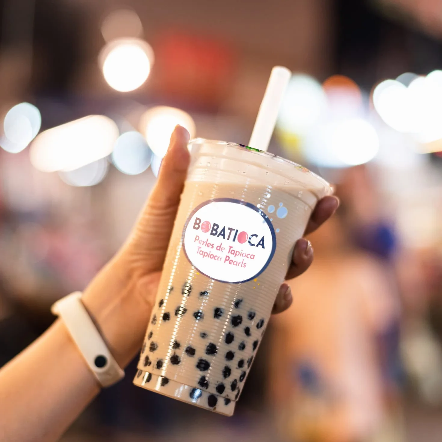 Perles de Tapioca pour Bubble Tea - Véritable Perles produites à Taiwan - A utiliser dans les Boba Tea, Bubble Tea, glaces ou desserts. Paquet de 1Kg pour préparer plus de 25 Bubble Tea.