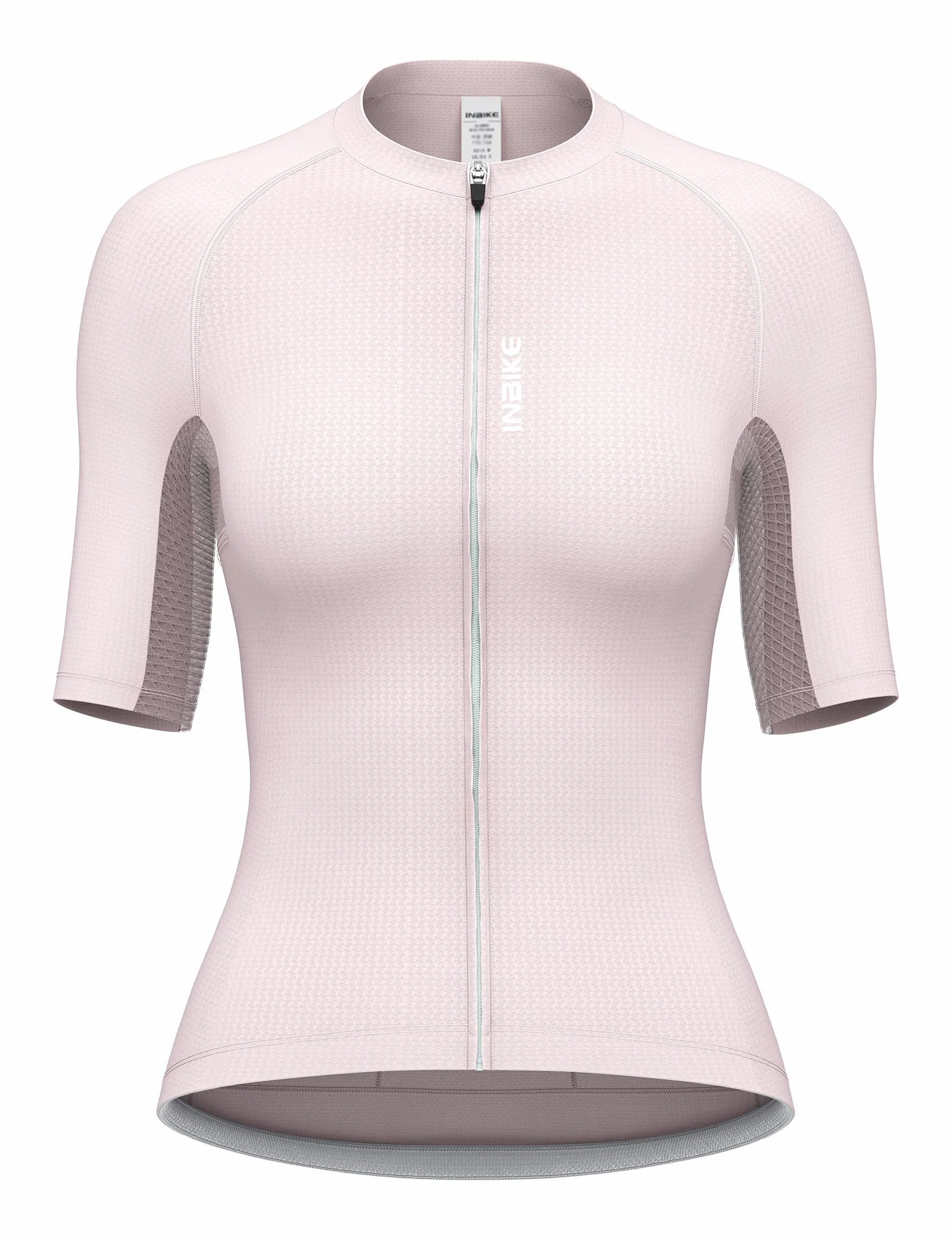 INBIKE Maillot Cyclisme Femme Haut Vélo Respirant 3 Poches Arrière Séchage Rapide