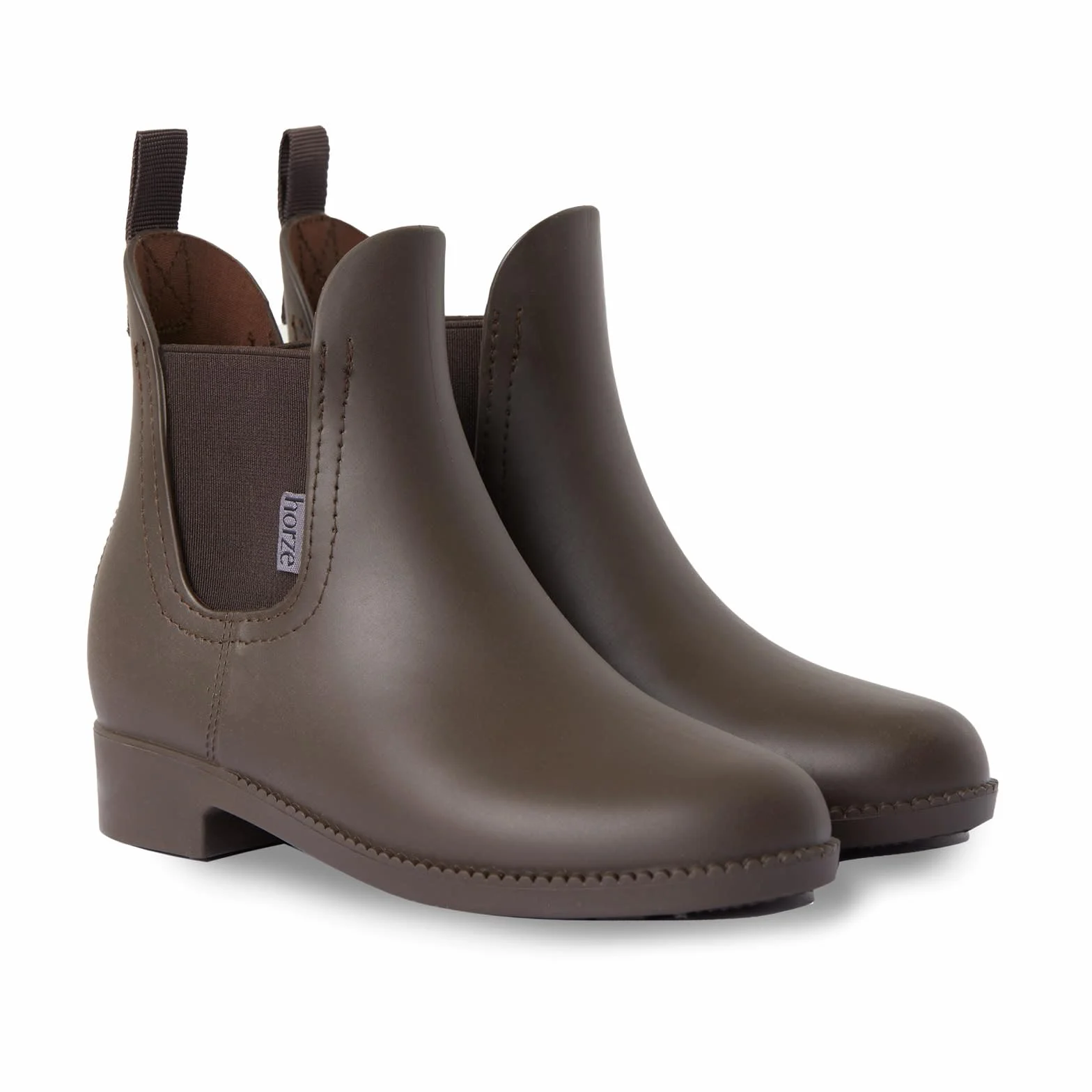 HORZE Bottines d'équitation imperméables en caoutchouc femme