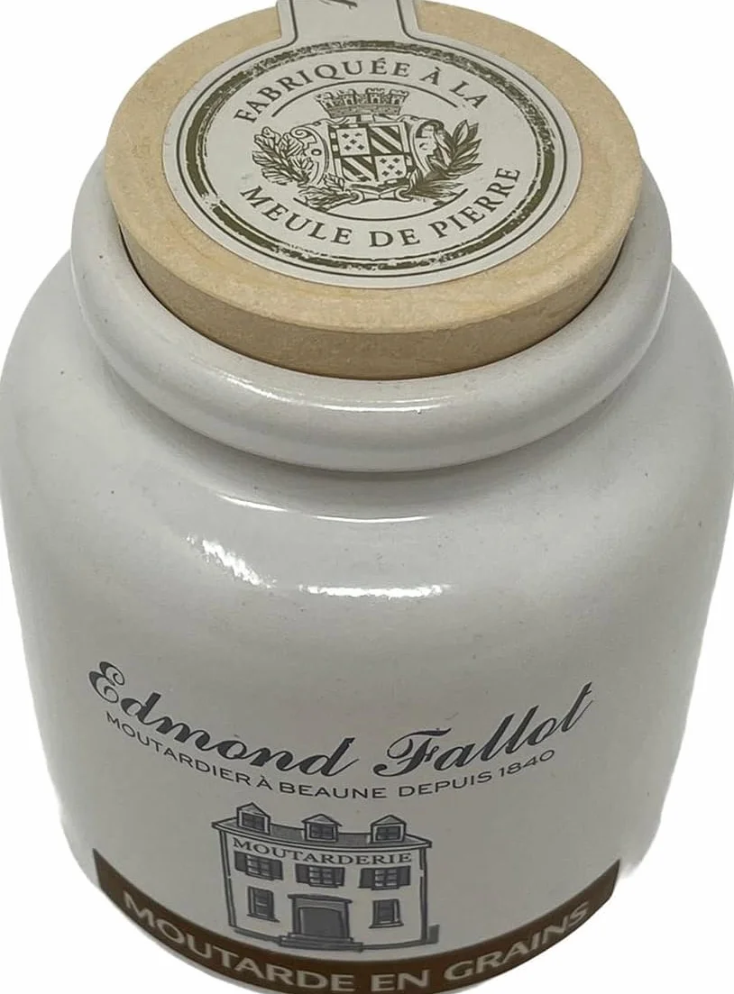 Edmond Fallot | Grains de moutarde de Dijon - Pot en grès de 250 g