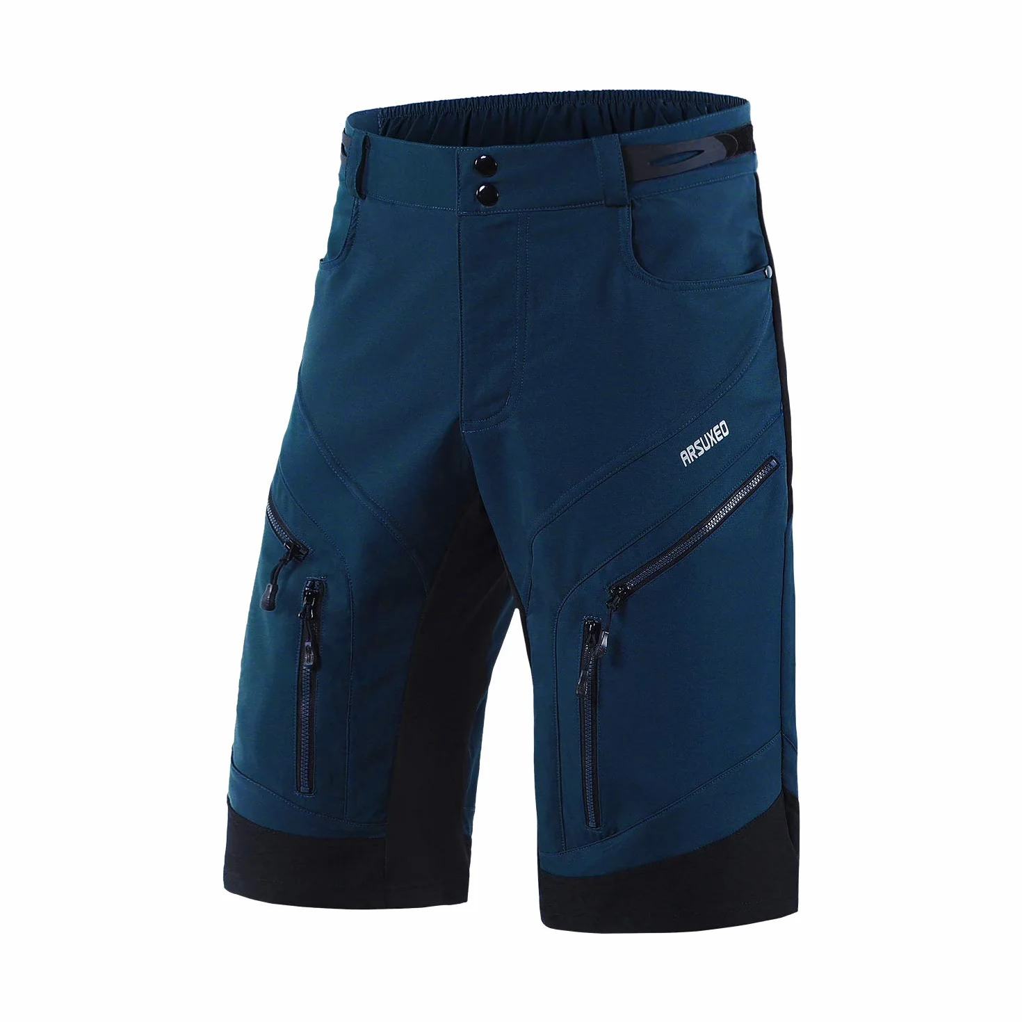 ARSUXEO Short de Cyclisme MTB Ample résistant à l'eau