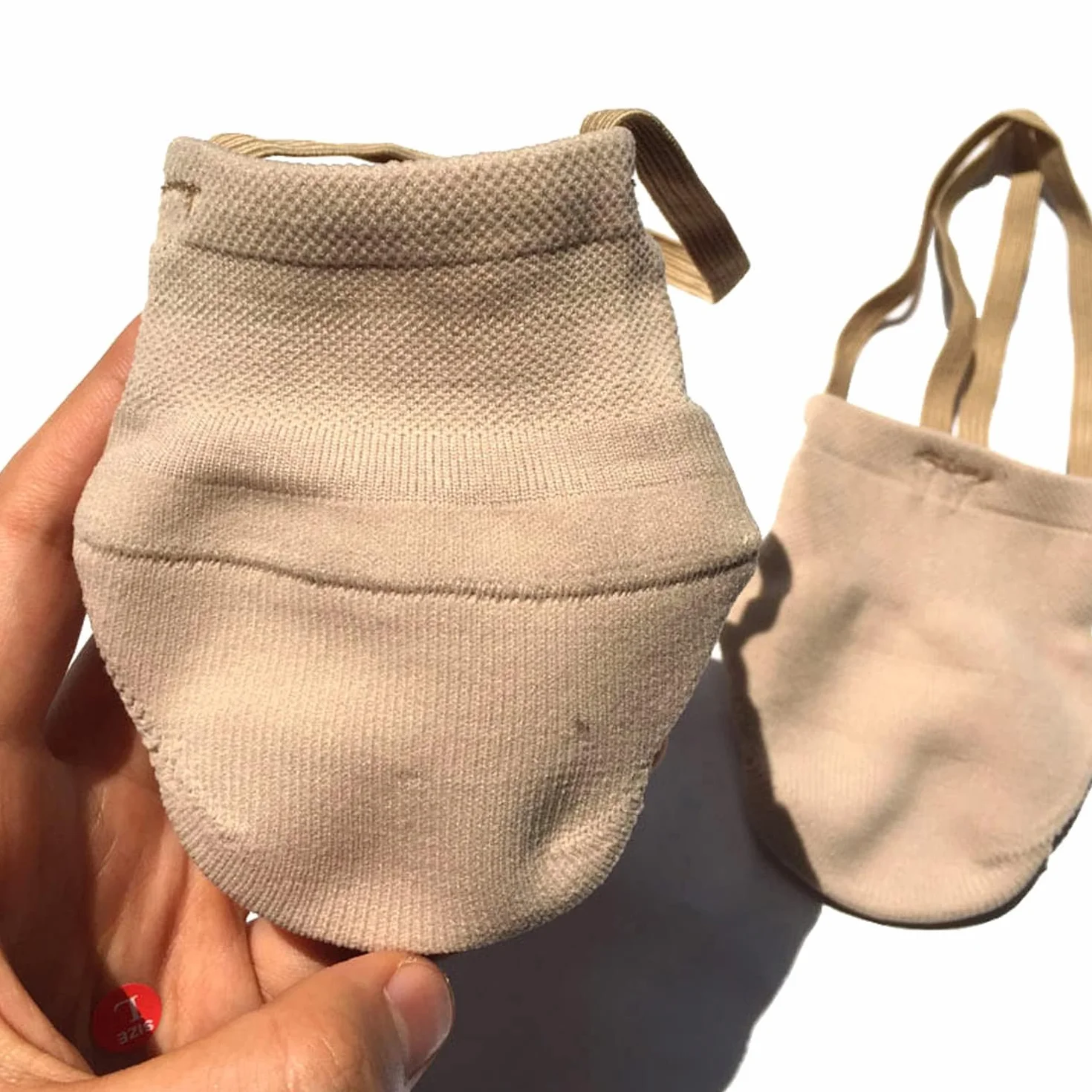 Chaussures de danse demi-orteil pour femmes et filles ballet yoga gymnastique