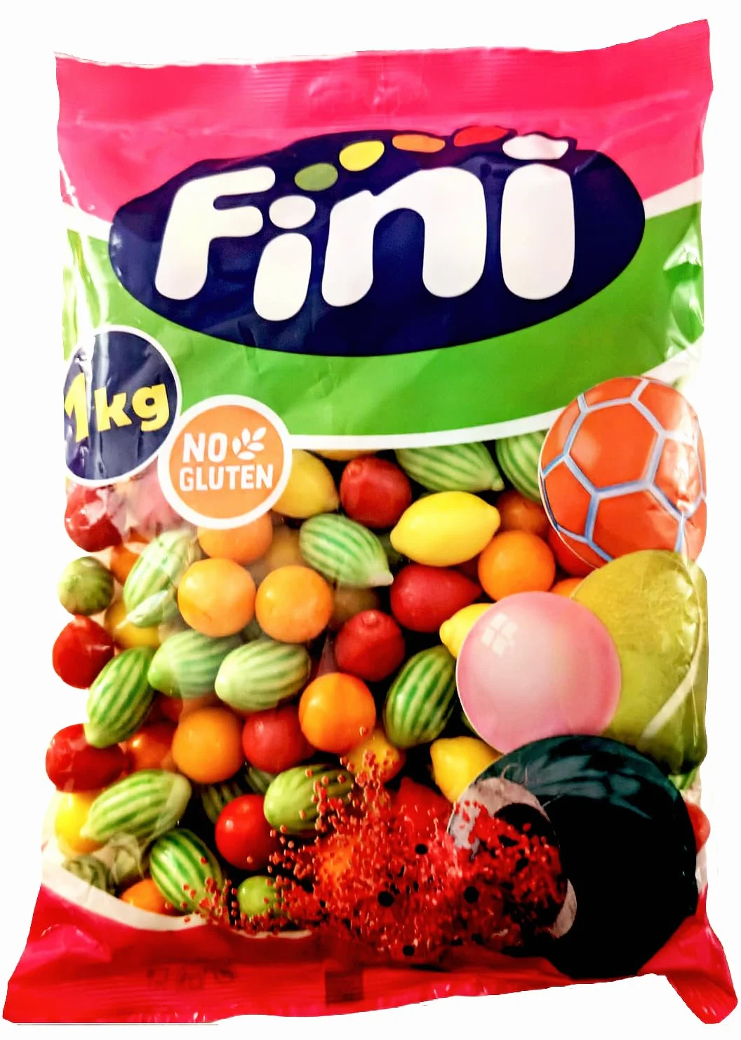 FINI Macédoine de fruits Bubble Gum 1 kg
