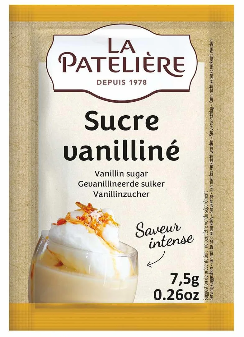 LA PATELIERE Sucre Vanilliné 10 Sachets 7.5 g