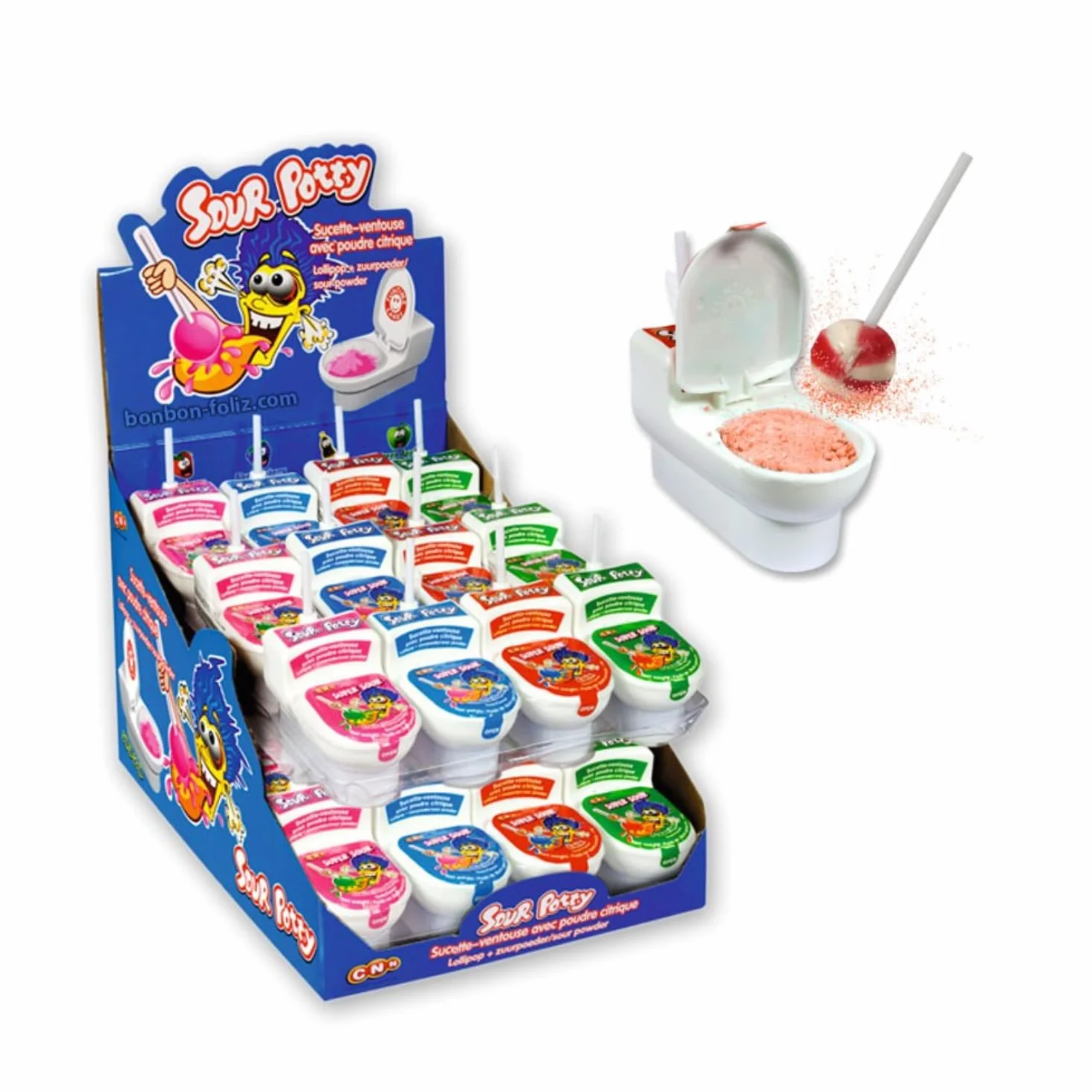 Sour Potty BRABO - 24 pièces