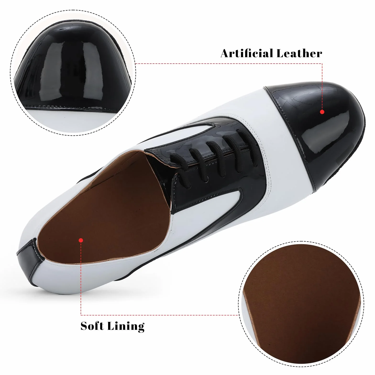 Chaussures de Danse Latine Homme Professionnelle Salsa Tango