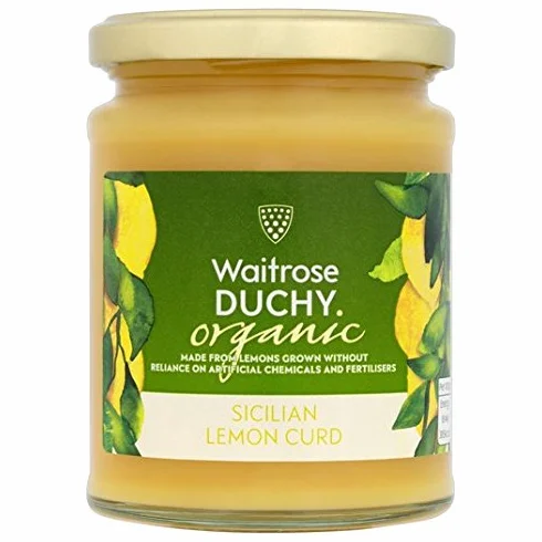 Duché Waitrose Lemon Curd Organic 320g