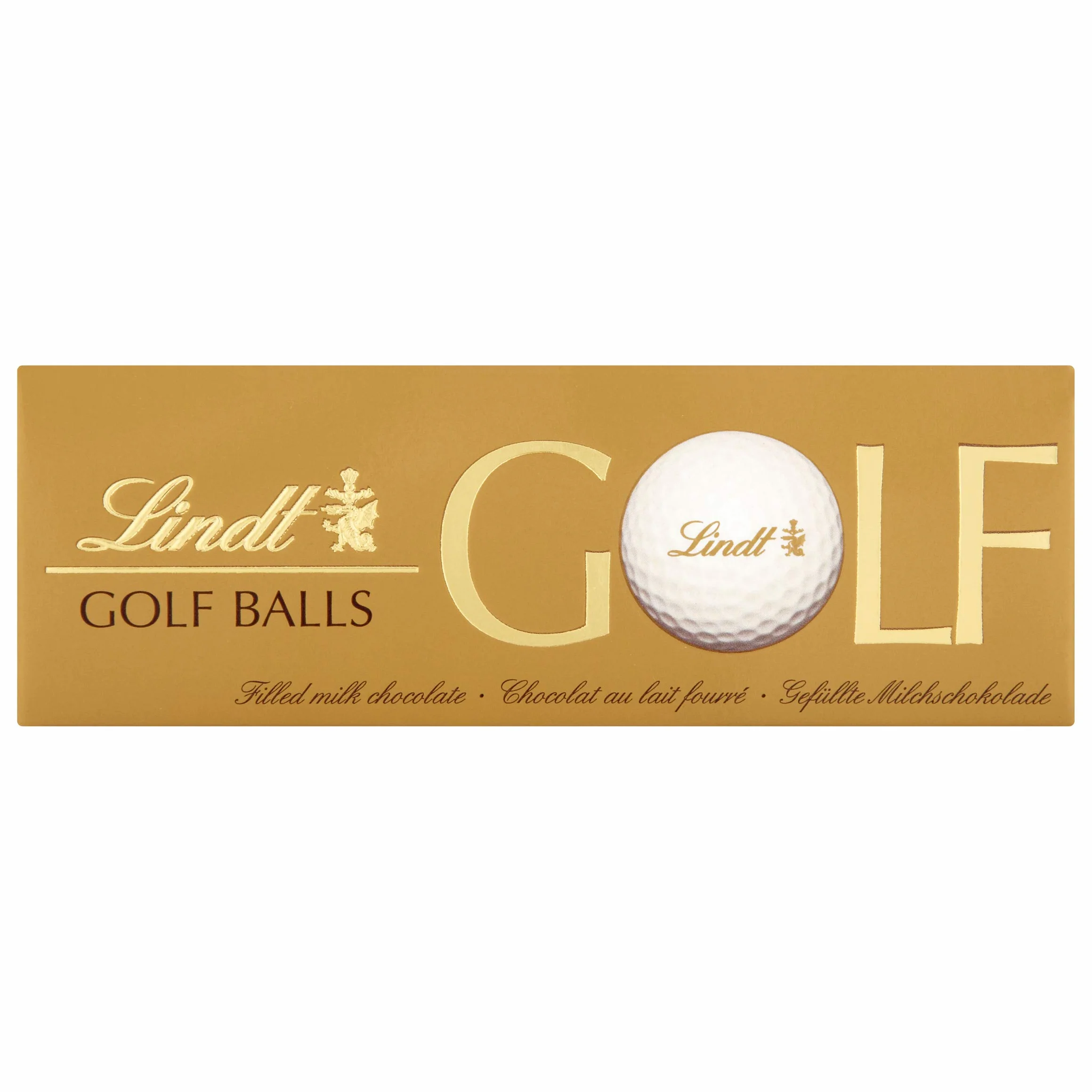 Lindt - GOLF BALLS - Chocolat au lait - Présentoir de 10 étuis de 110g