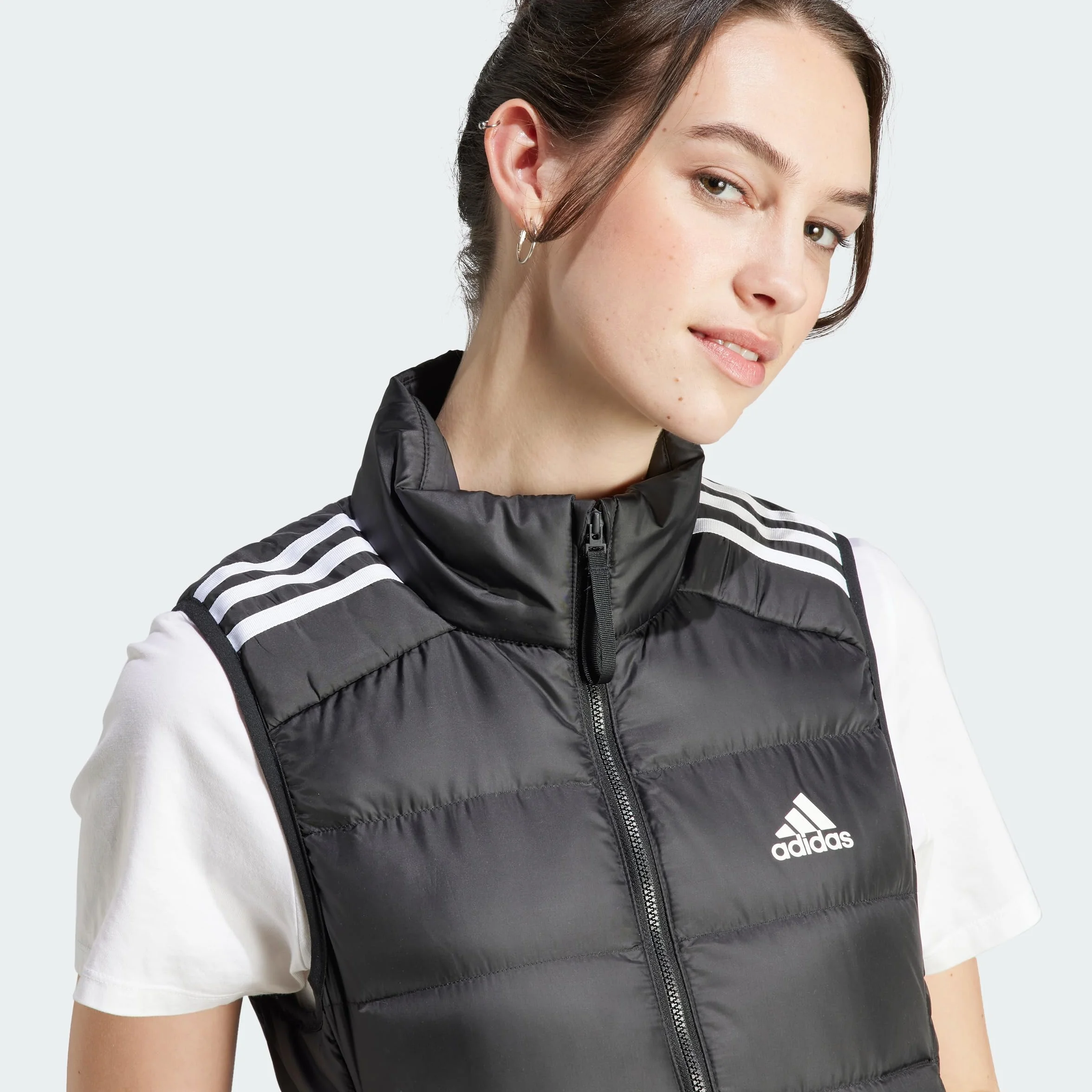 Adidas Essentials 3-stripes Light Down Veste Femme