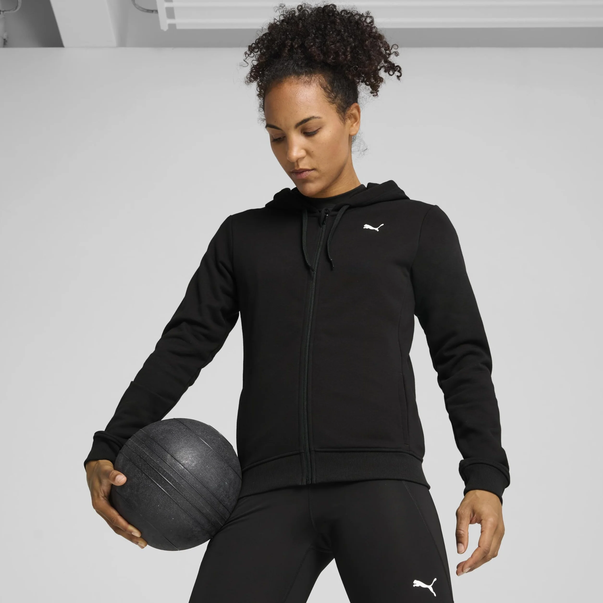 Puma Veste de survêtement Tad Essential Ft Fz Mixte