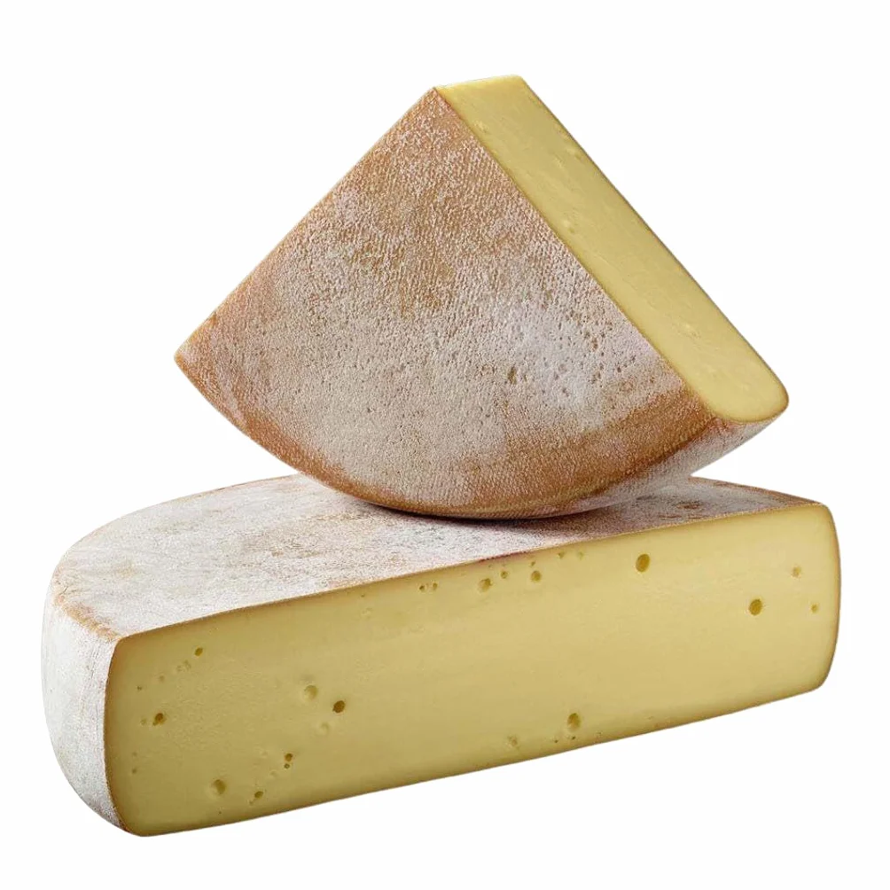Raclette de Savoie IGP Fermière – 1/2 de Meule 2,4kg - Fromage Authentique au Lait Cru de Montagne – Affinée en Savoie – Idéale pour Raclette & Plats Chauds – Goût Fruité & Fondant - Premium