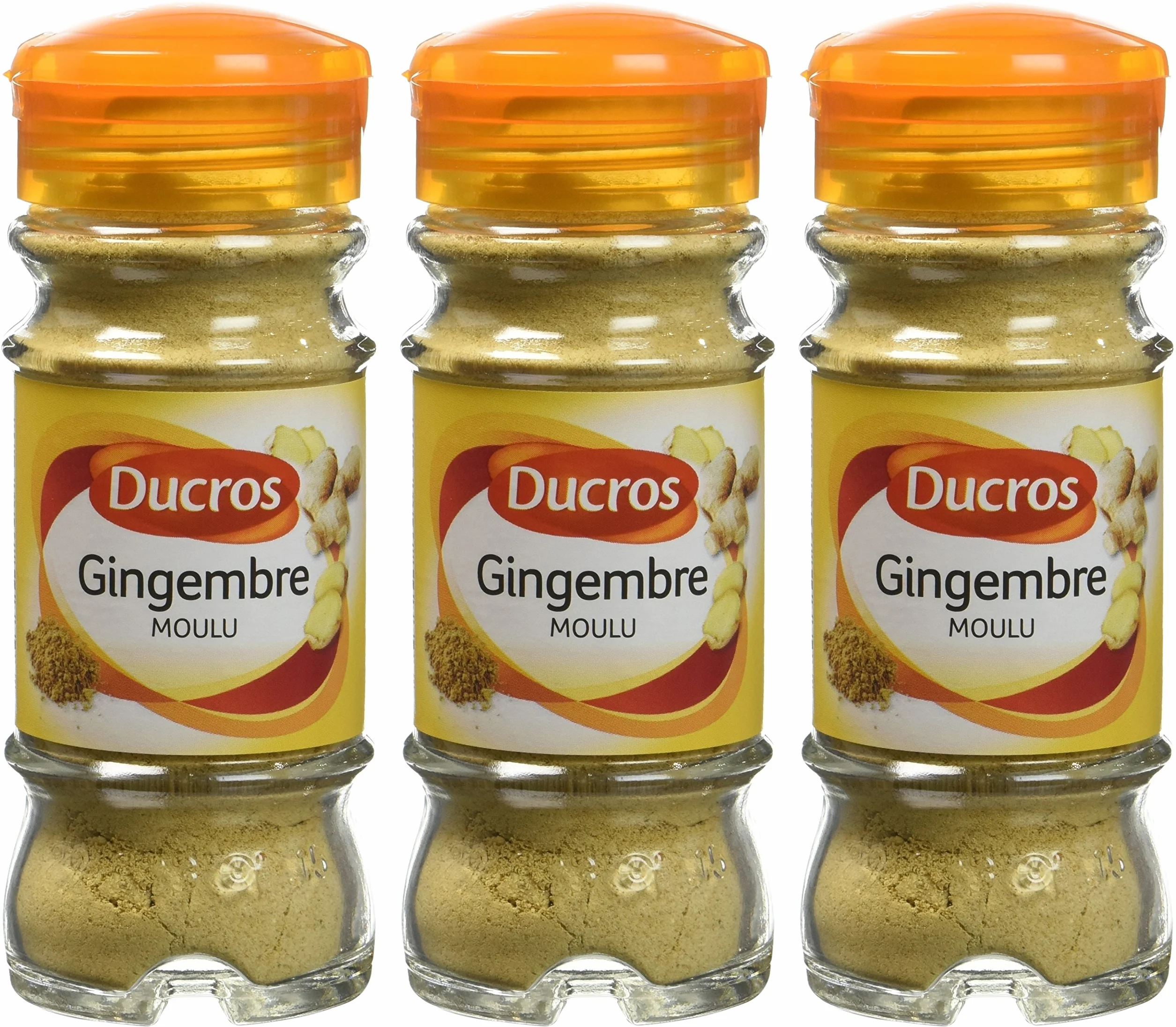 Ducros Gingembre moulu 26 g - Lot de 3