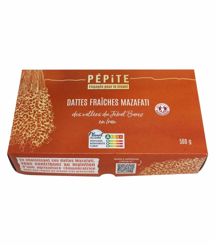 Des dattes fraîches Mazafati