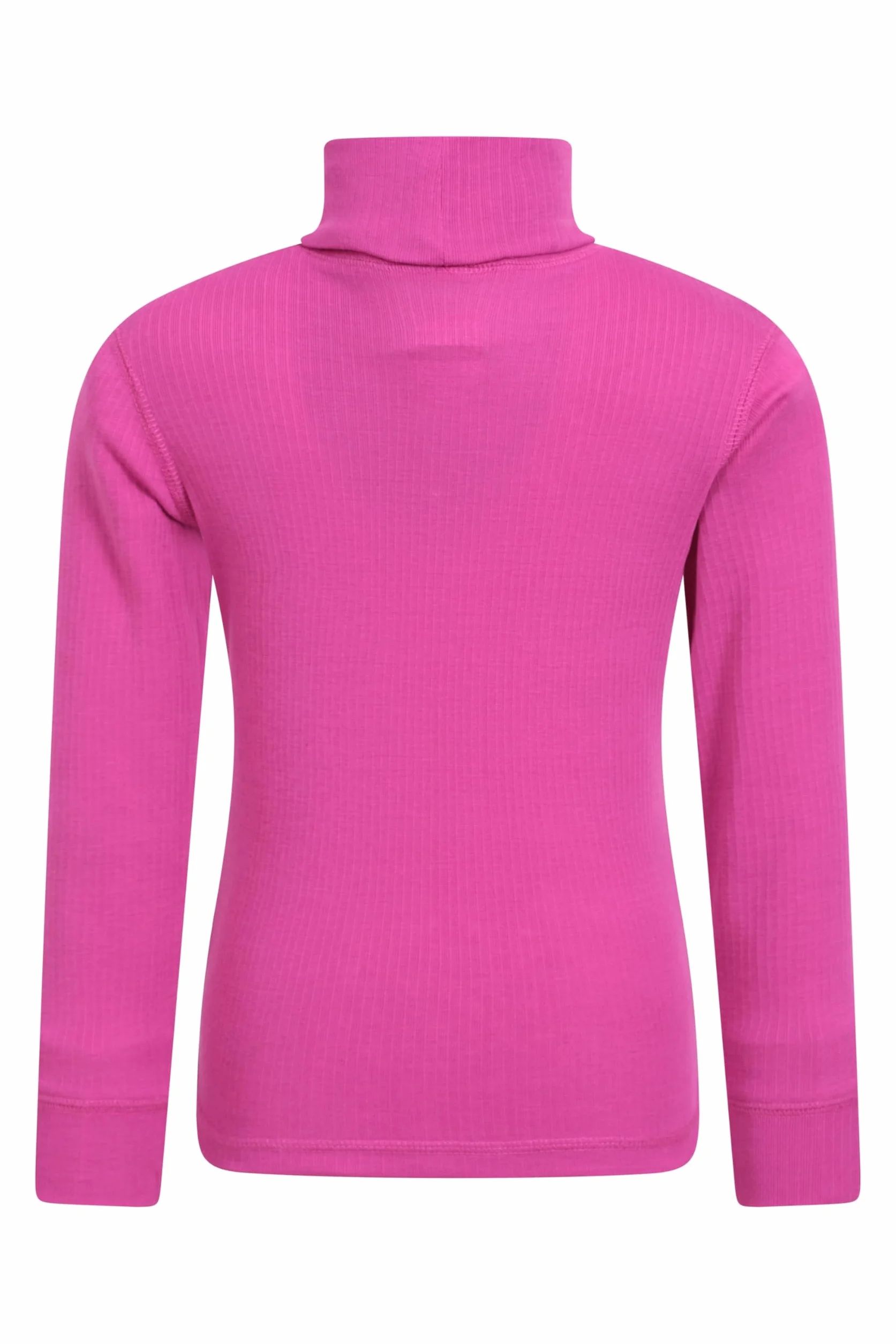 Mountain Warehouse Talus Pull col roulé Enfant Respirant sous-Pull léger Hiver Couche Thermique Chaude Fille garçon