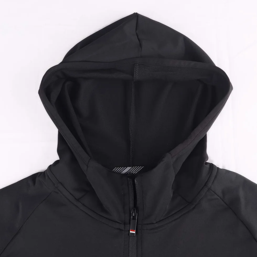 Sweats à Capuche Sport Hommes Fermeture éclair Running Vestes Gym Haut