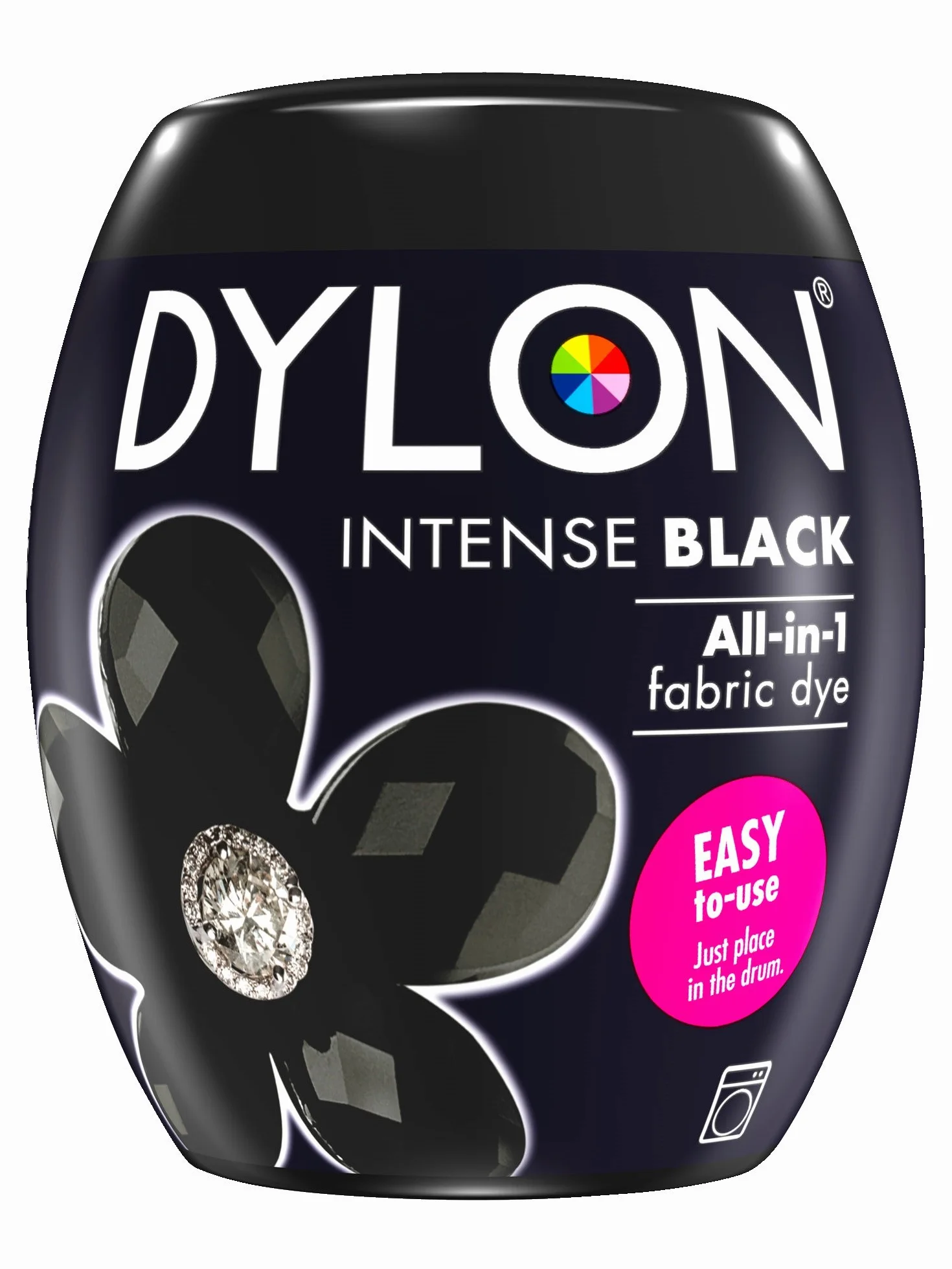 Dylon Teinture à la Machine, Noir Intense, 350 g