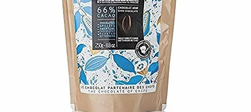 Fèves Chocolat Caraïbe Pâtissier 66% - 250g