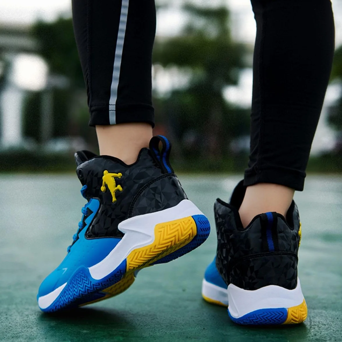 Chaussures de Basket-Ball pour Garçons et Filles - Chaussures de Sport et de Course à Pied