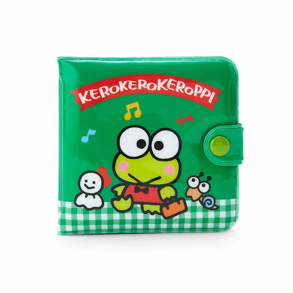 Sanrio Portefeuille en vinyle Vert Kerokoroppi
