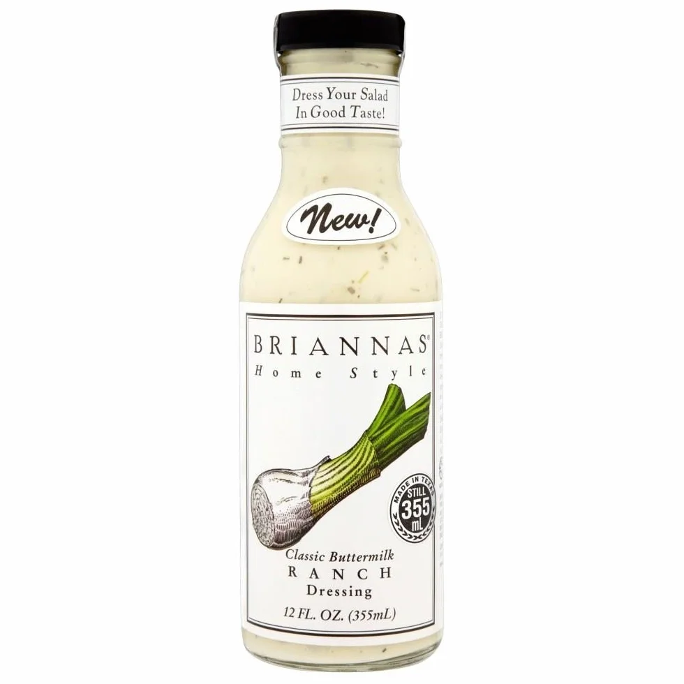 Briannas Babeurre Vinaigrette Ranch (355Ml)