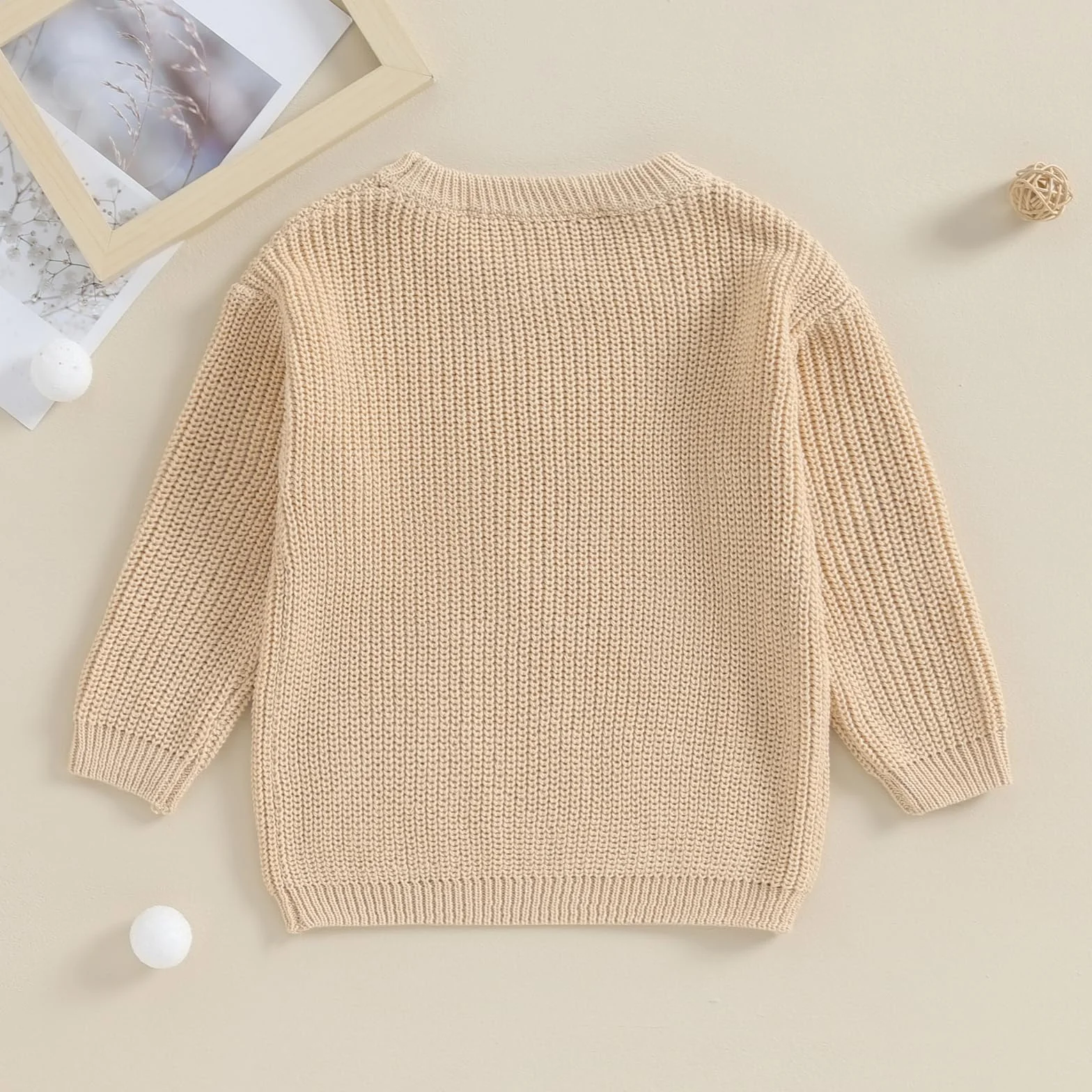 Geagodelia Big Brother Pull Vêtements Printemps Automne Hiver