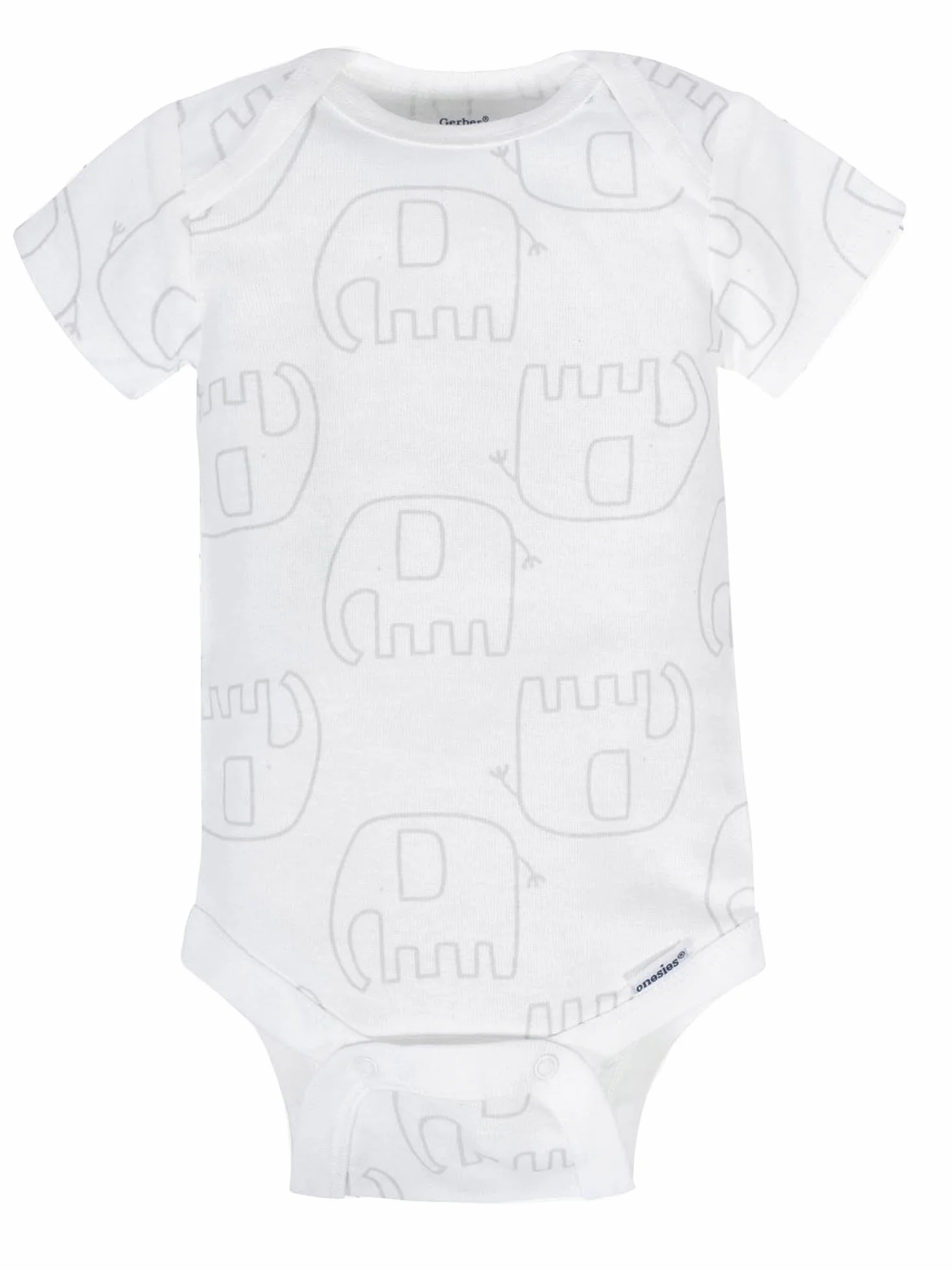 Gerber Lot de 8 Bodysuits À Manches Courtes pour Bébé Fille