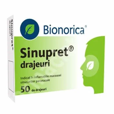 Sinupret Forte Dragées Lot de 50 dragées