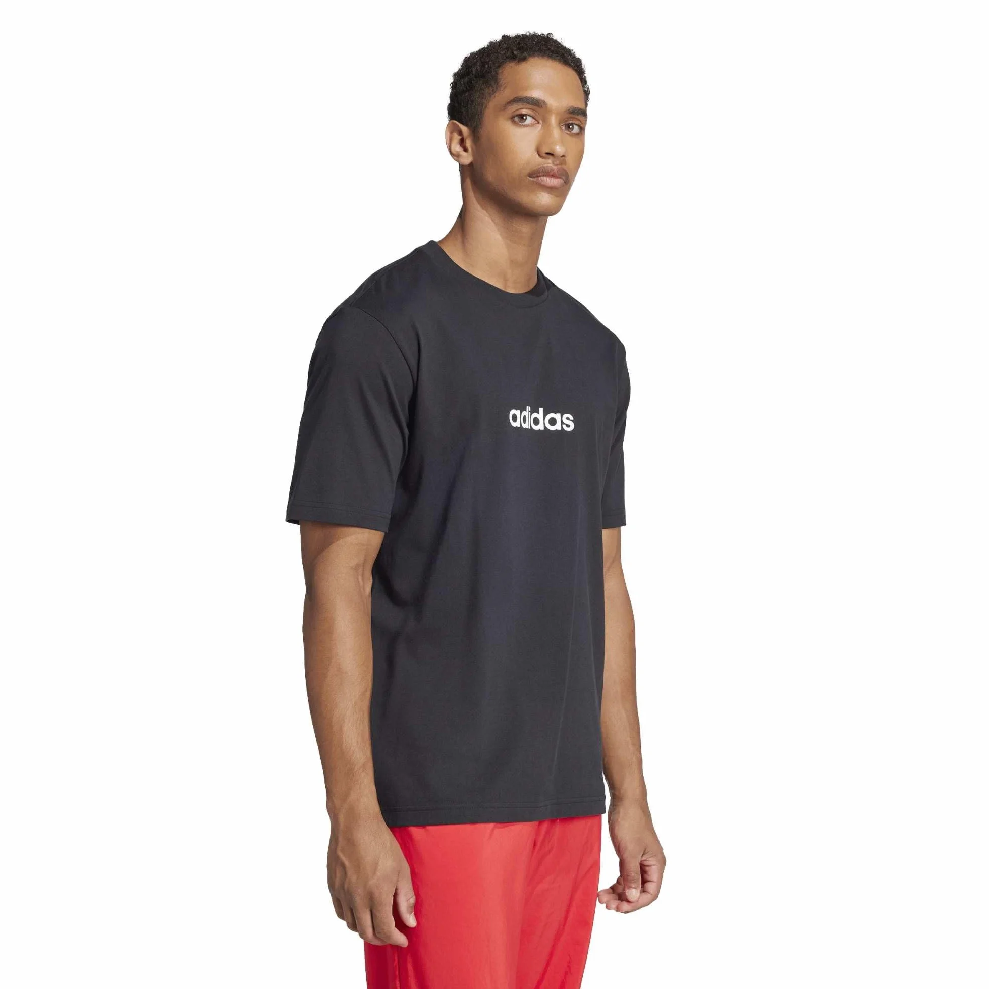 adidas Homme Essentials Linear Single Jersey Tee