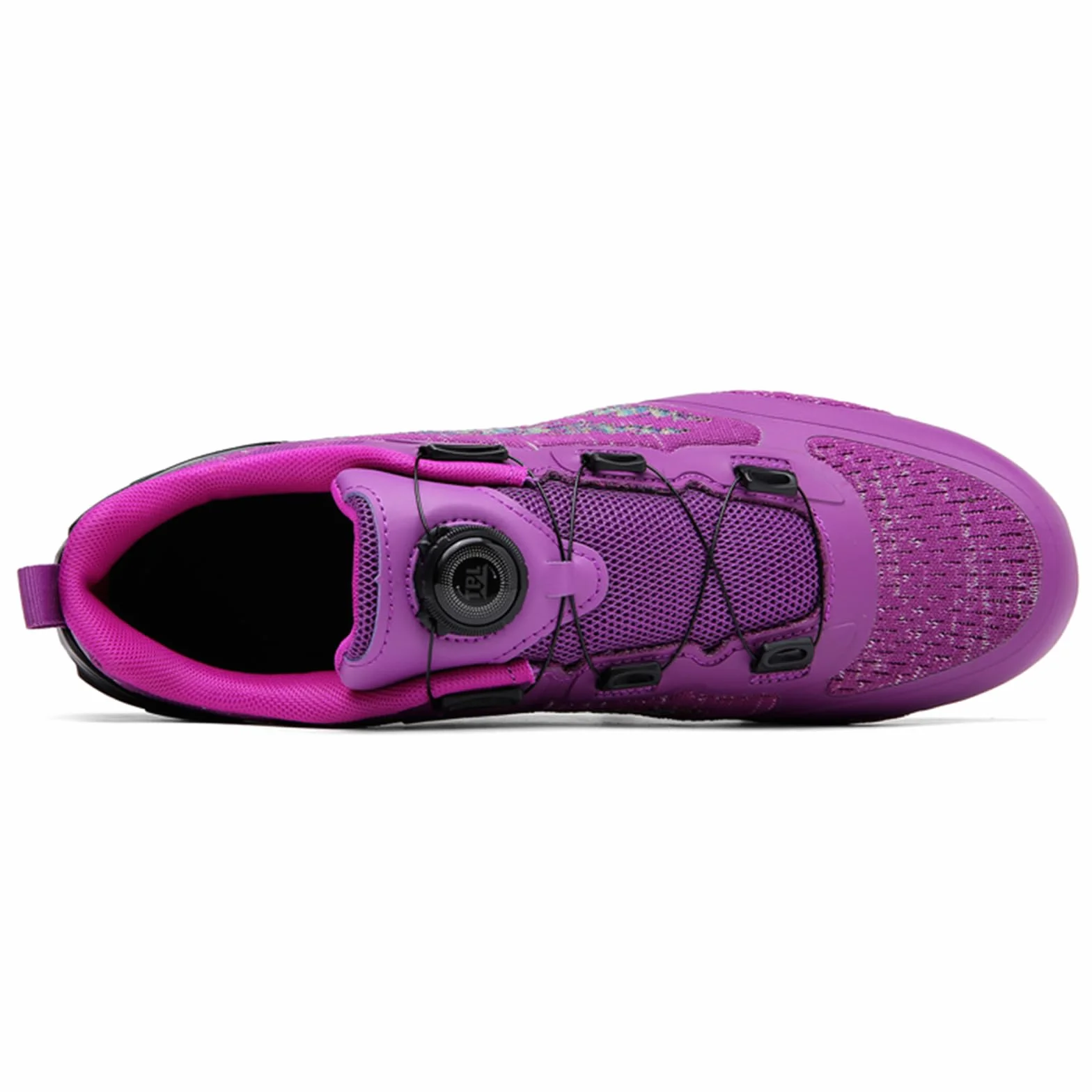 SDEQA Chaussures de Cyclisme pour Femme Compatibles Look SPD SPD-SL Delta Cleats VTT