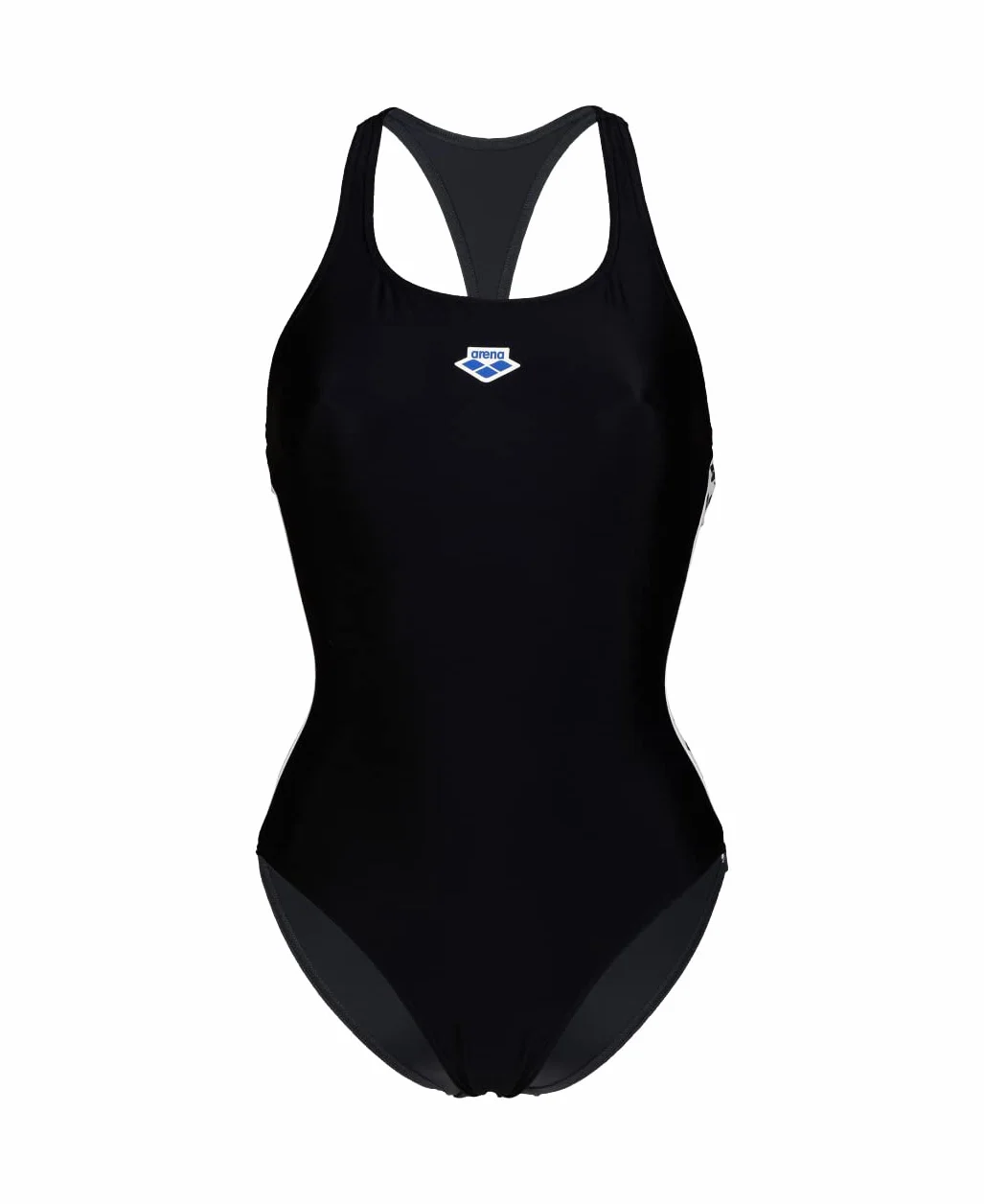 ARENA Maillot de Bain Femme Une Pièce Racer Back, Séchage Rapide, Sportif, Maxfit Tissu Eco Résistant Chlore Sel, Protection UV UPF 50+