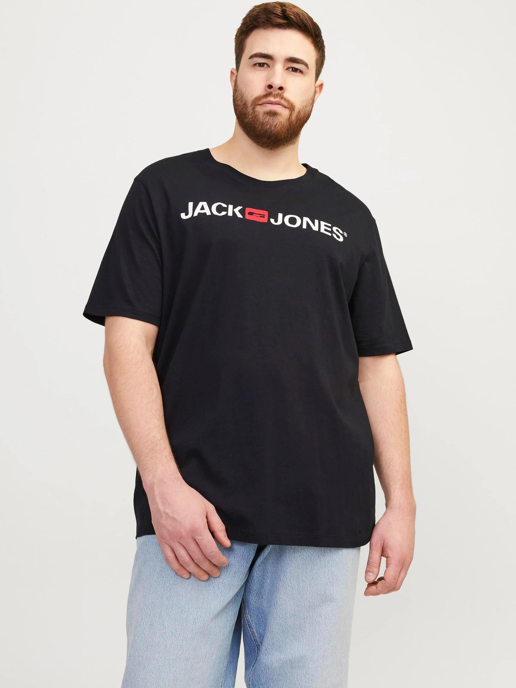 JACK & JONES Jjecorp Logo Tee SS Crew Neck T-Shirt 3XL