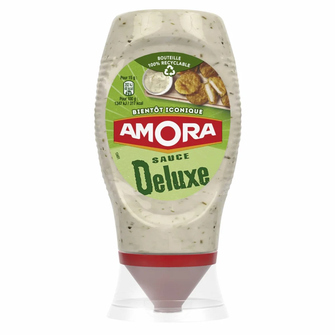 Lot de 3 unités *** AMORA Sauce deluxe flacon souple 247g