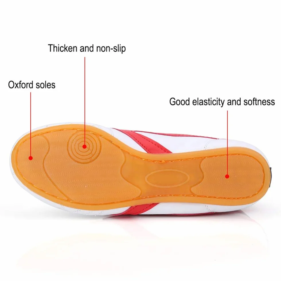 Dilwe Chaussures de Boxe en Cuir PU