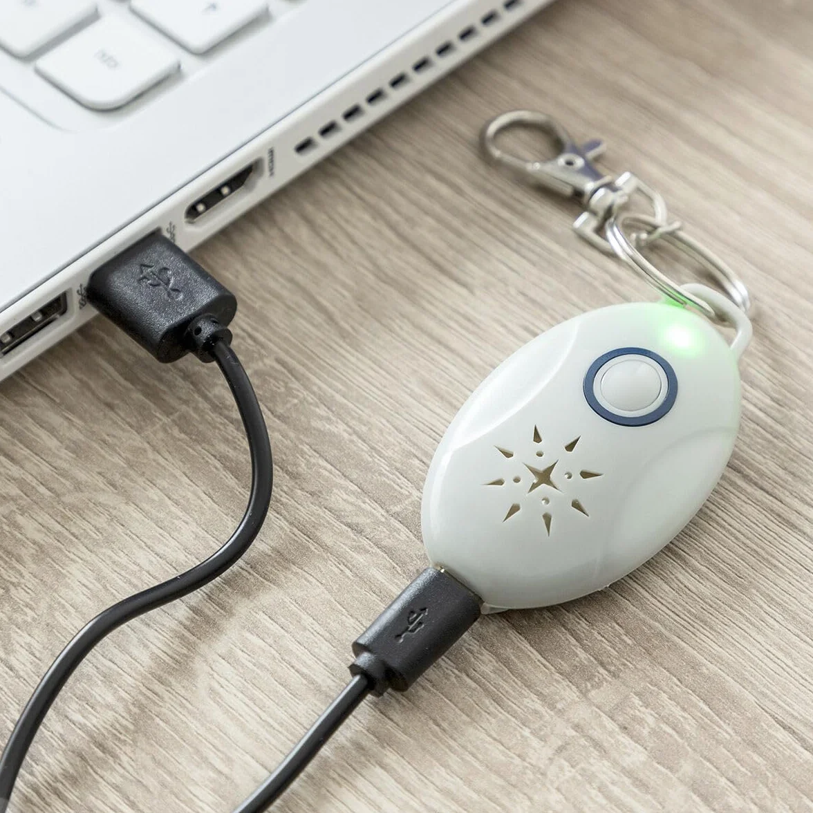 Répulsif Ultrasons Portable Anti-Moustique - Répulsif Electronique Anti Nuisible Anti-Tiques Anti-Parasites - Porte Clé - Pendentif Répulsif Anti-puces, Moustiques, Tiques (1 Piece)