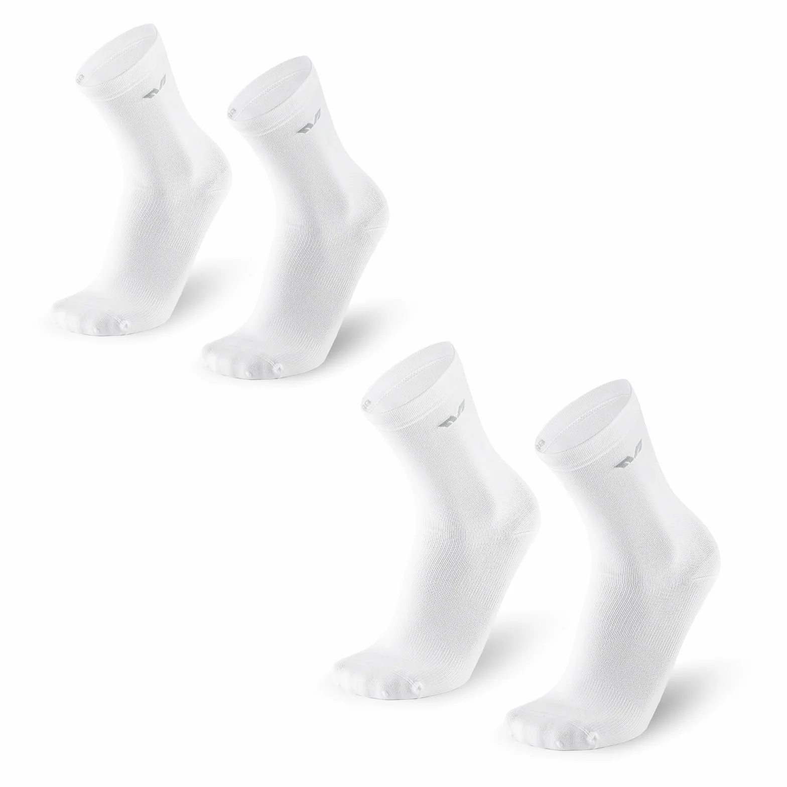 ROCKBROS TVI Chaussettes de Sport Femme Lot de 2, Socquette Courte Respirante Running Cyclisme Fitness Taille S/M