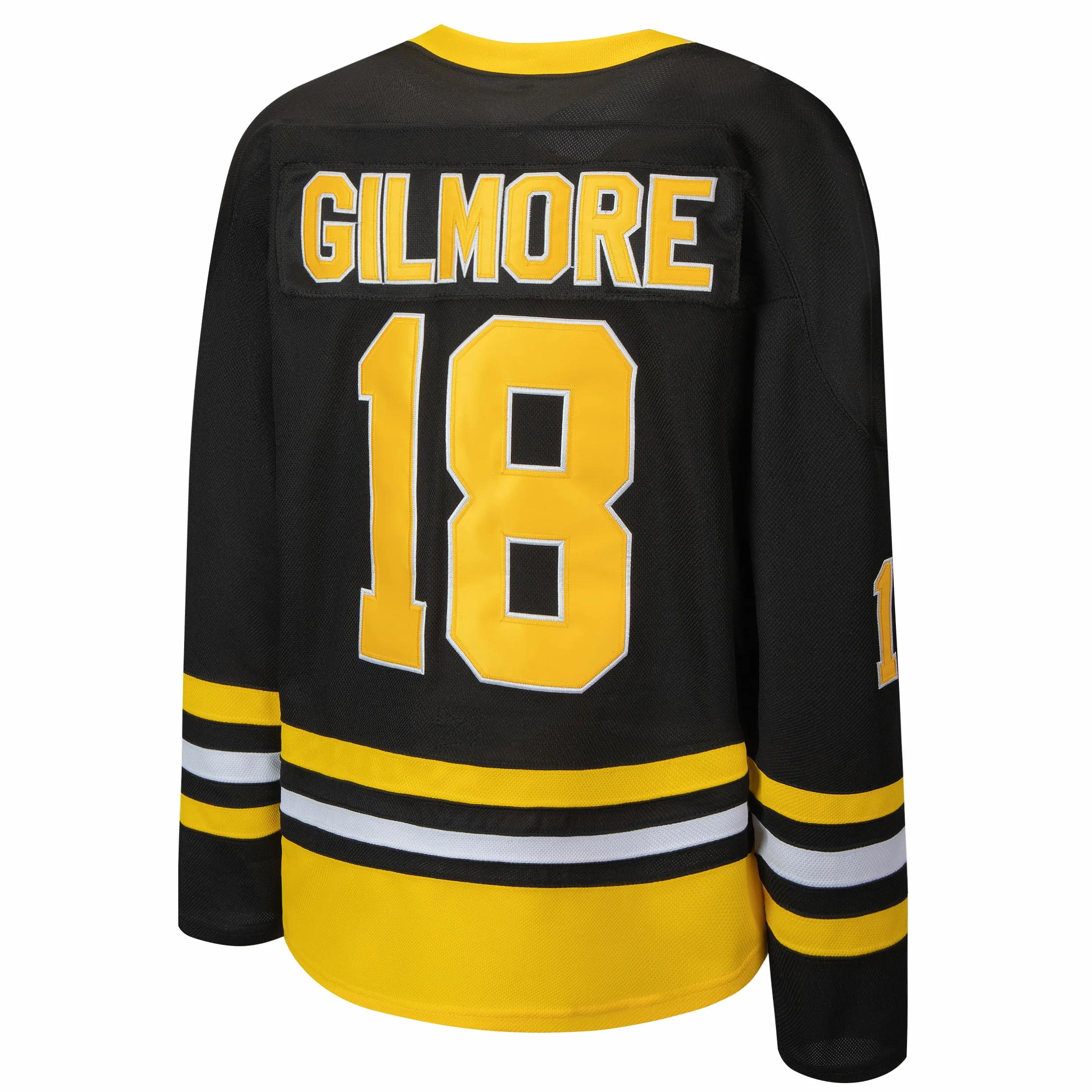 Happy Gilmore Maillot de hockey homme Boston Adam Sandler 1996 Jersey noir S-XXXL