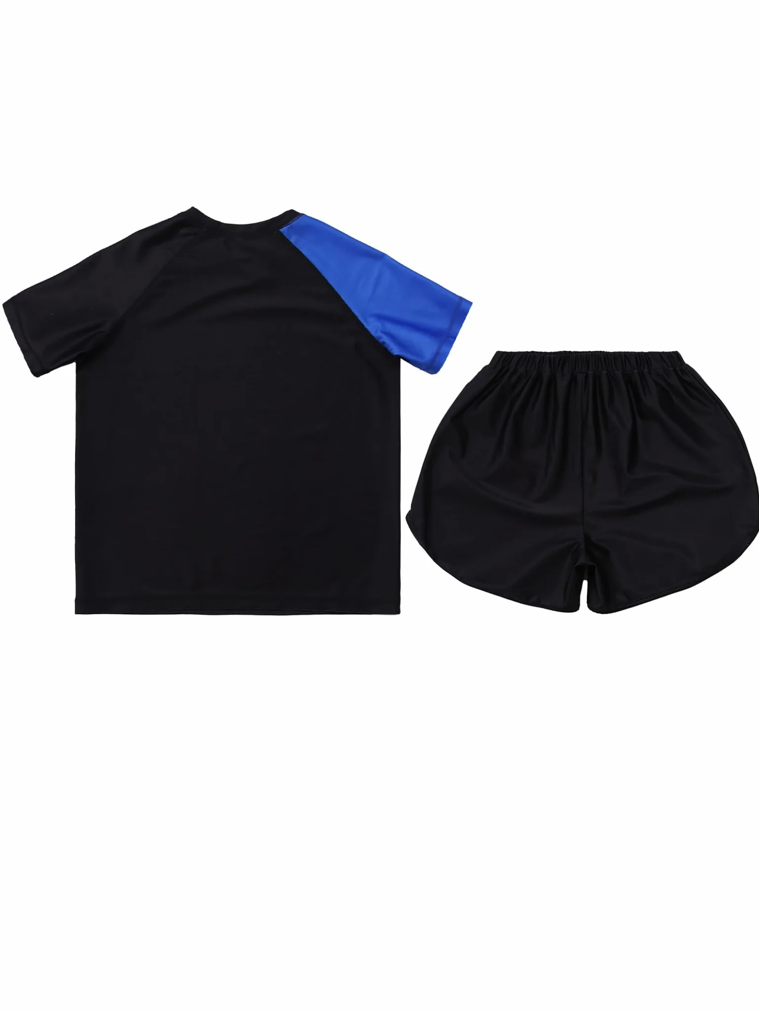 Yhong Ensemble de Boxe pour Enfants Shorts et Chemises Muay Thai Uniforme de Boxeur Vêtements de Sport