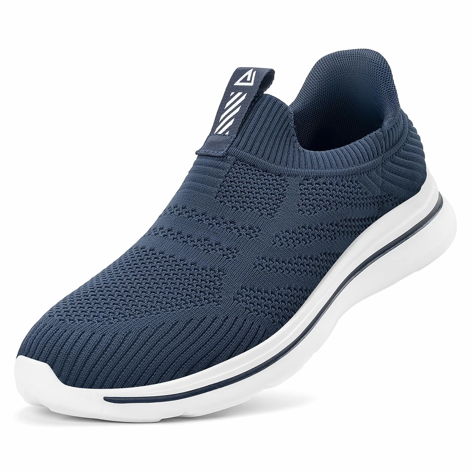 Baskets Hommes Chaussures de Sport Légères Respirantes Slip in Mesh sans Lacets