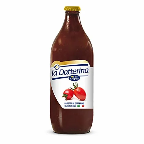 Tomate purée Datterino 660gr - "O Sol e Napule" - Carton de 12 pièces
