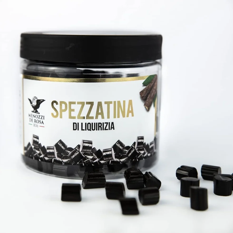 Menozzi De Rosa Pastilles au Réglisse Pure Italienne 150g