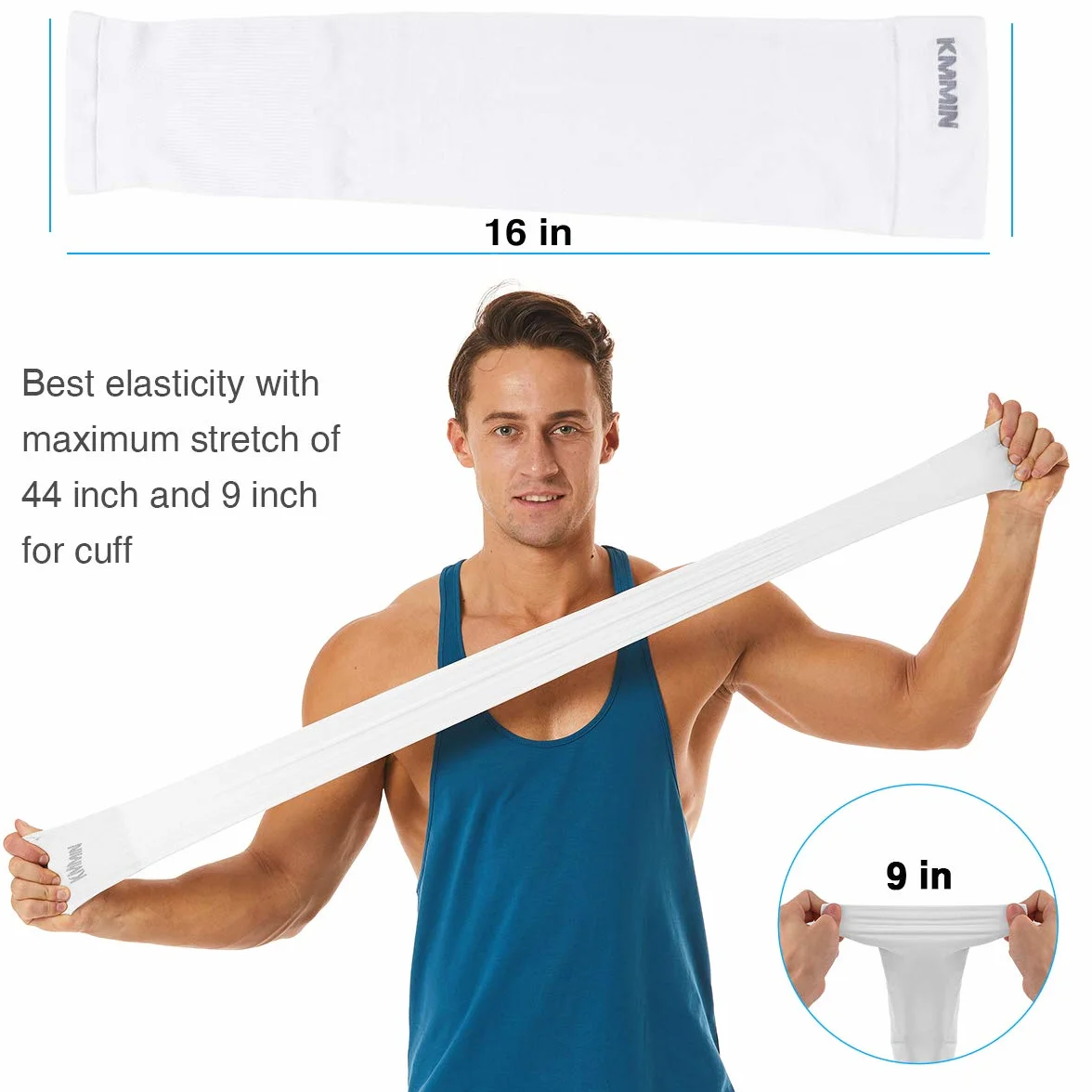 KMMIN manches longues UPF 50 protection UV cyclisme golf basket-ball hommes femmes