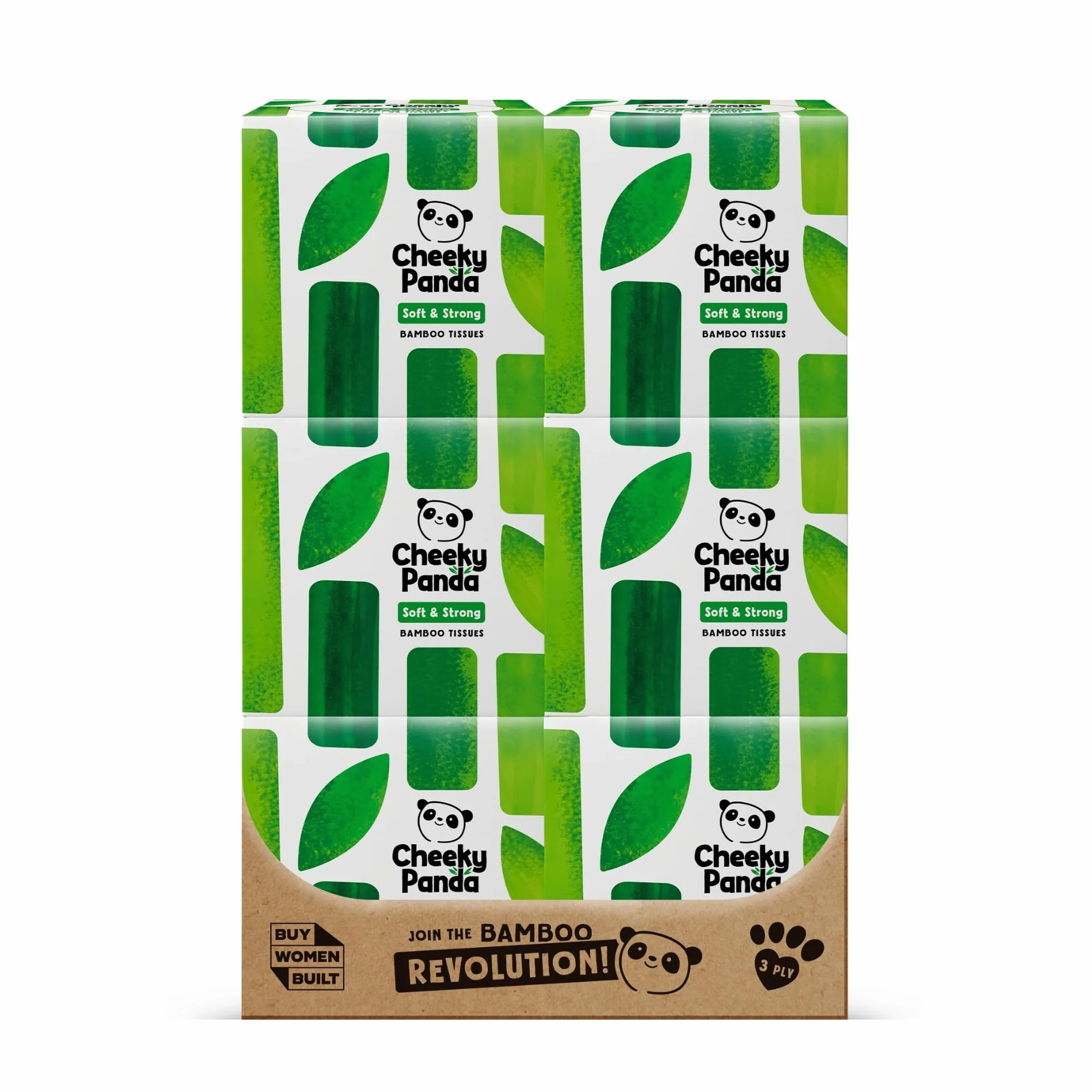 The Cheeky Panda Résistant & Durable (56 unité (Lot de 12))