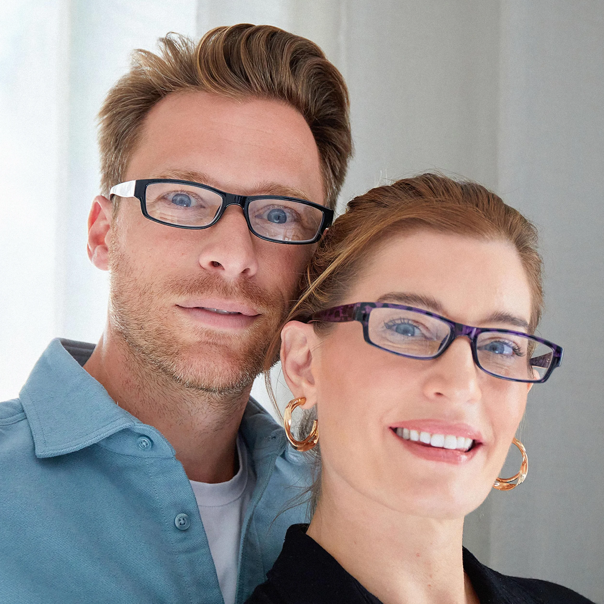OPULIZE Lunettes De Lecture Noir +3,00 Lot 4