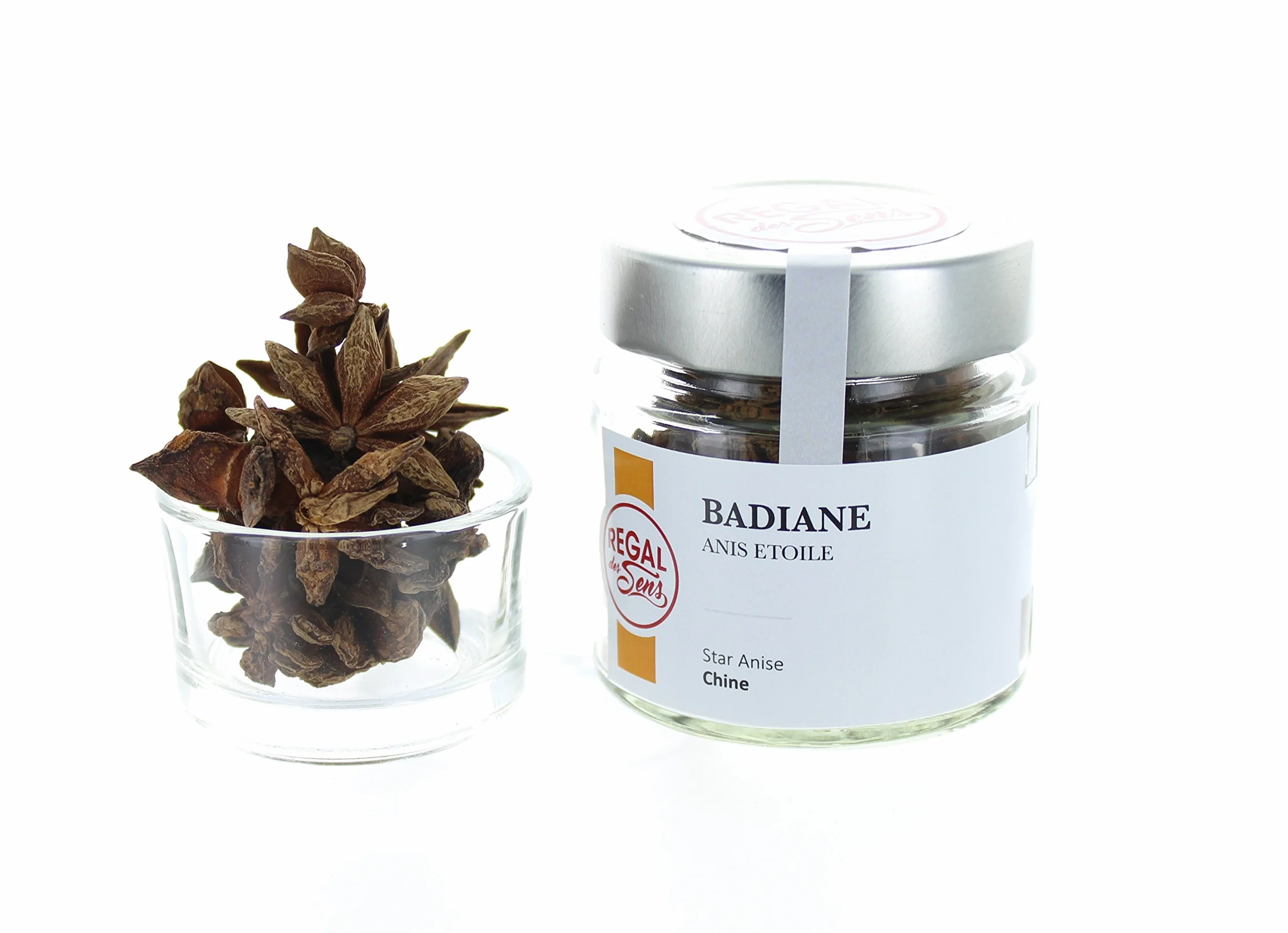 Badiane entière - Anis étoilée - 24 grammes