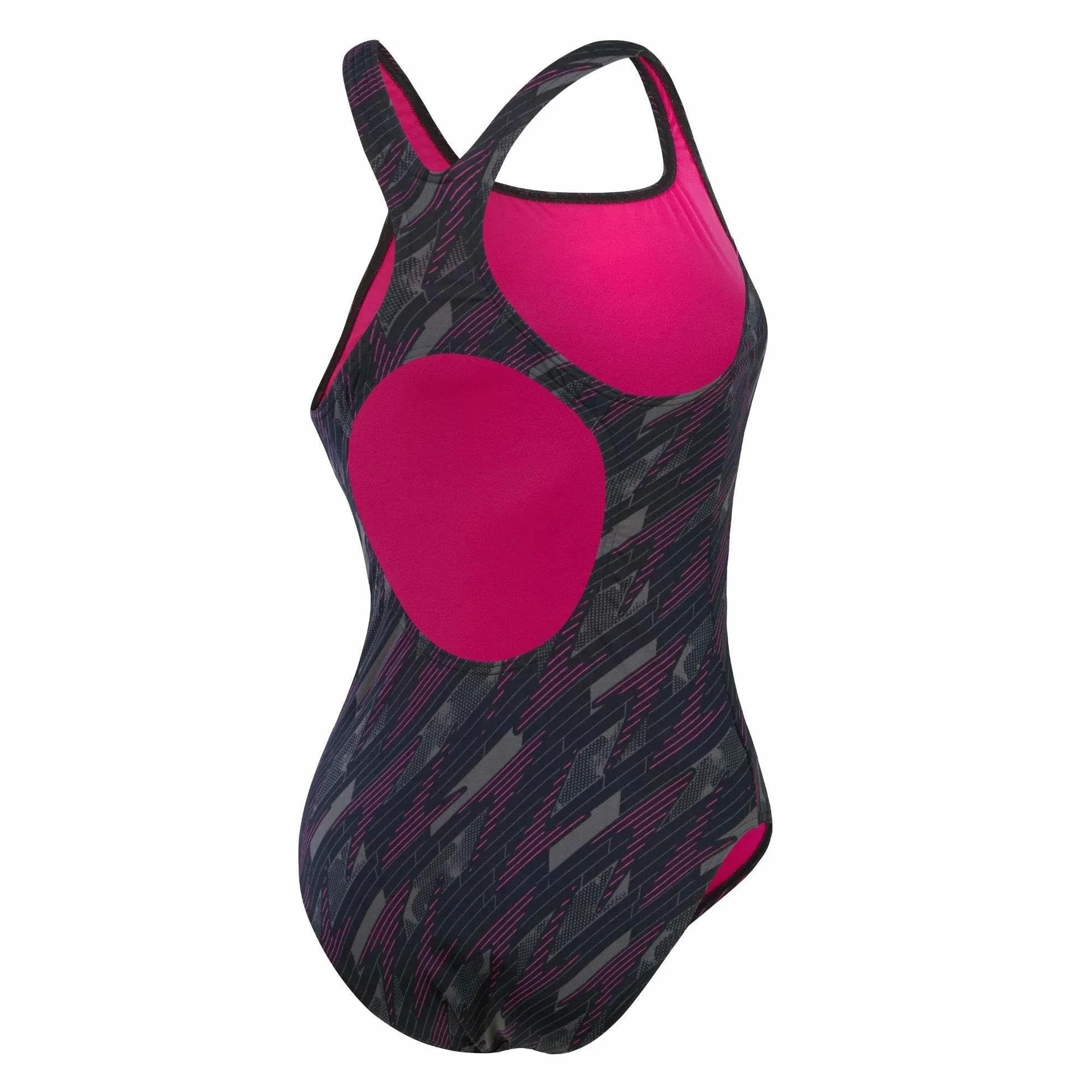 Speedo Medalist Maillot de Bain Femme Logo Allover