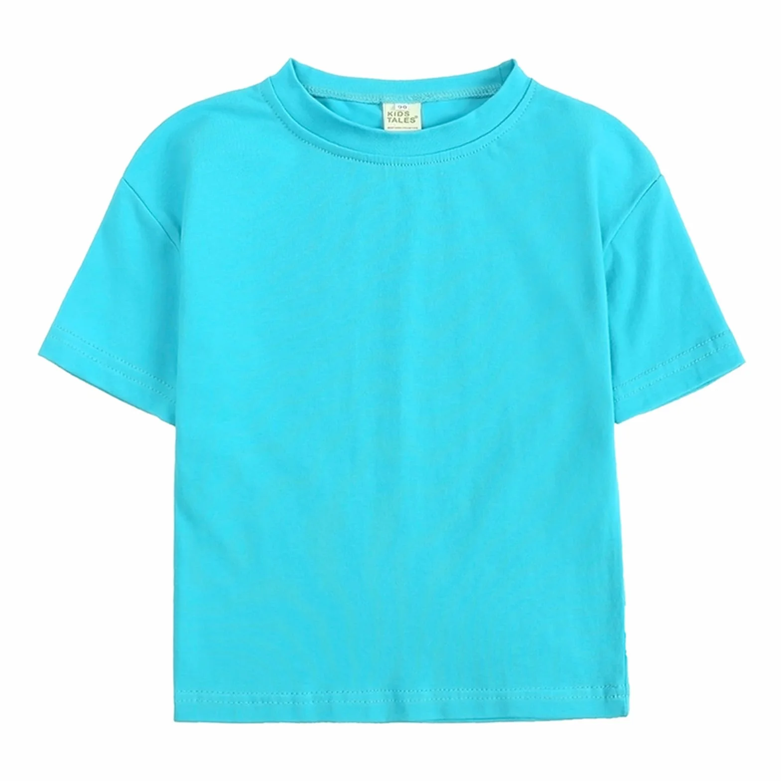 Ensemble Enfant Garcon Été 2 Pièces Vêtements Short Tee Shirt Couleur Unie Manches Courtes Confortable Respirant Casual Jogging