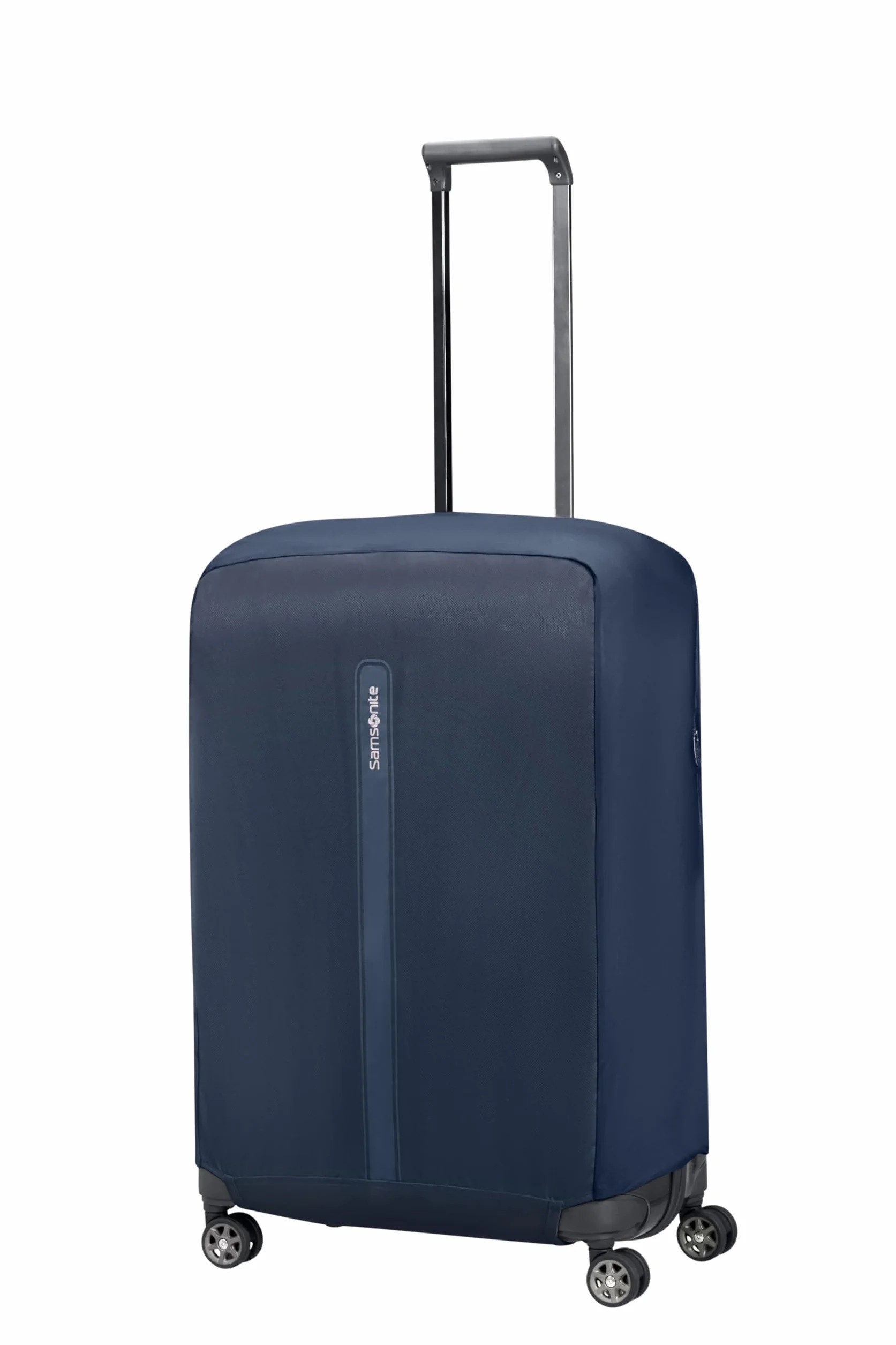 Samsonite TA Revolution Housse Pliable pour Valise Taille L 75-79 cm Protection Bagage Voyage Bleu Minuit